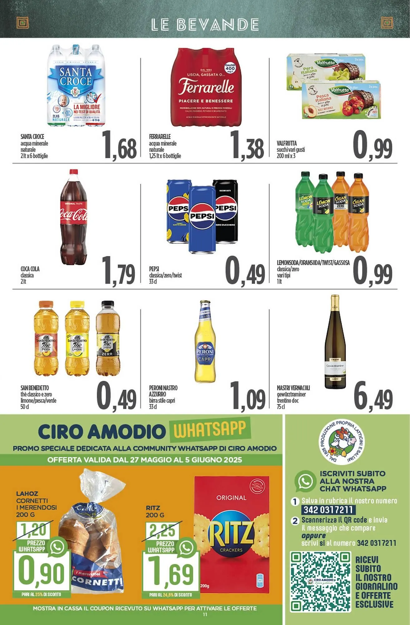 Volantino Ciro Amodio da 27 maggio a 5 giugno di 2025 - Pagina del volantino 11