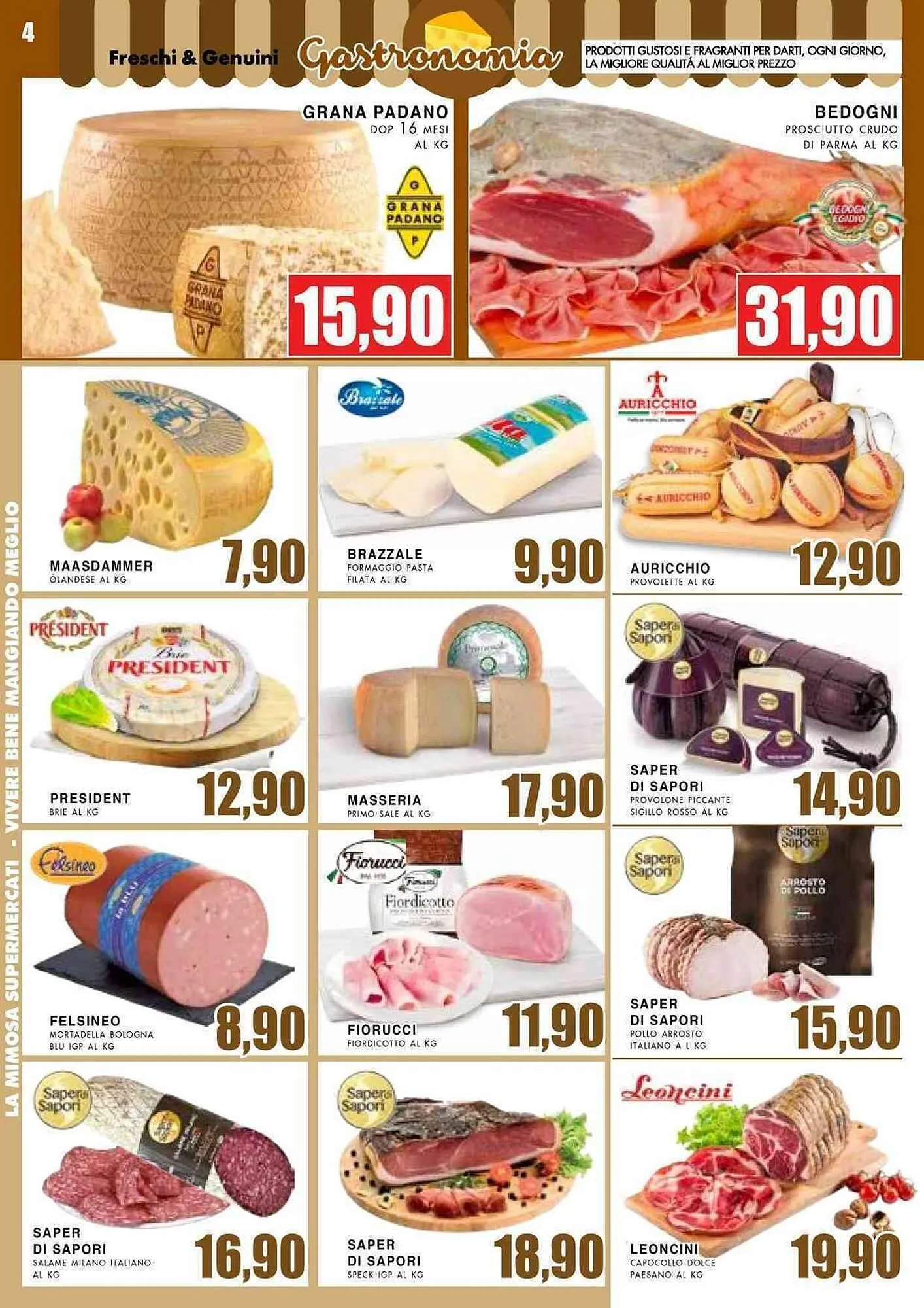 Volantino La Mimosa Supermercati da 16 giugno a 29 giugno di 2025 - Pagina del volantino 4