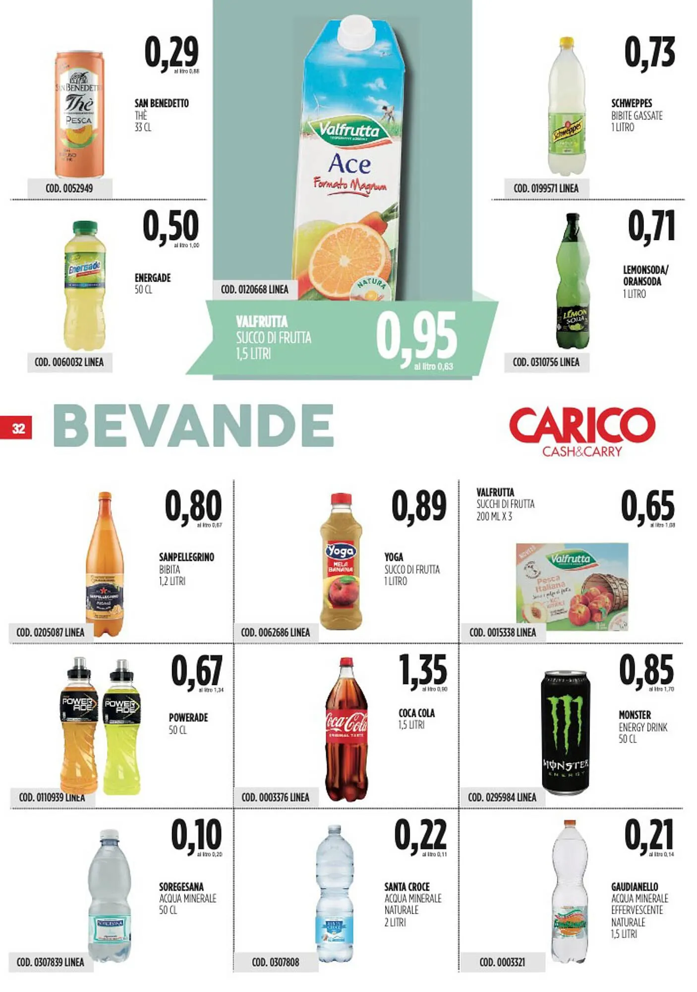 Volantino Carico Cash & Carry da 22 maggio a 4 giugno di 2025 - Pagina del volantino 32