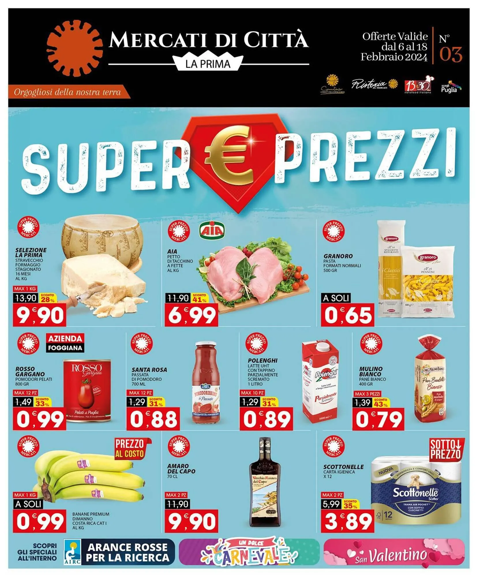 Volantino Mercati di Città La Prima da 6 febbraio a 18 febbraio di 2024 - Pagina del volantino 