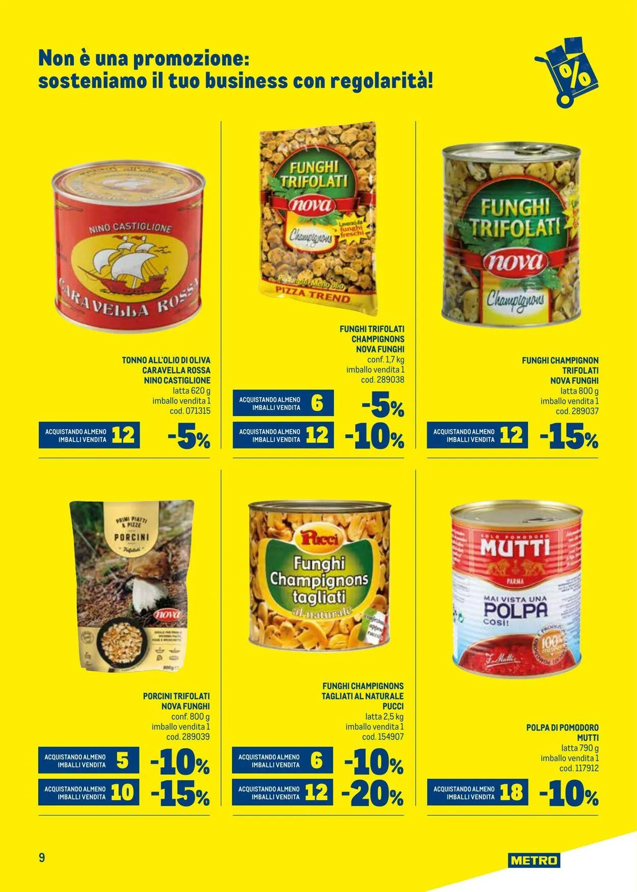 Metro Volantino attuale da 8 ottobre a 22 ottobre di 2025 - Pagina del volantino 9