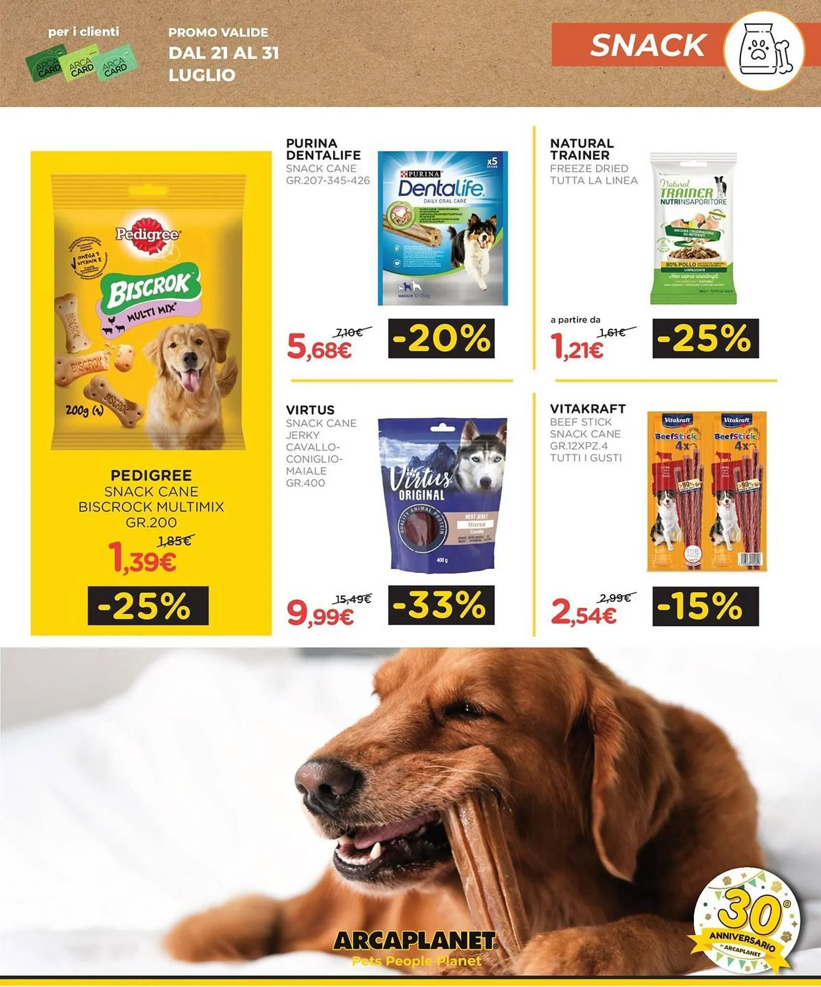 Volantino Arcaplanet da 21 luglio a 27 luglio di 2025 - Pagina del volantino 9