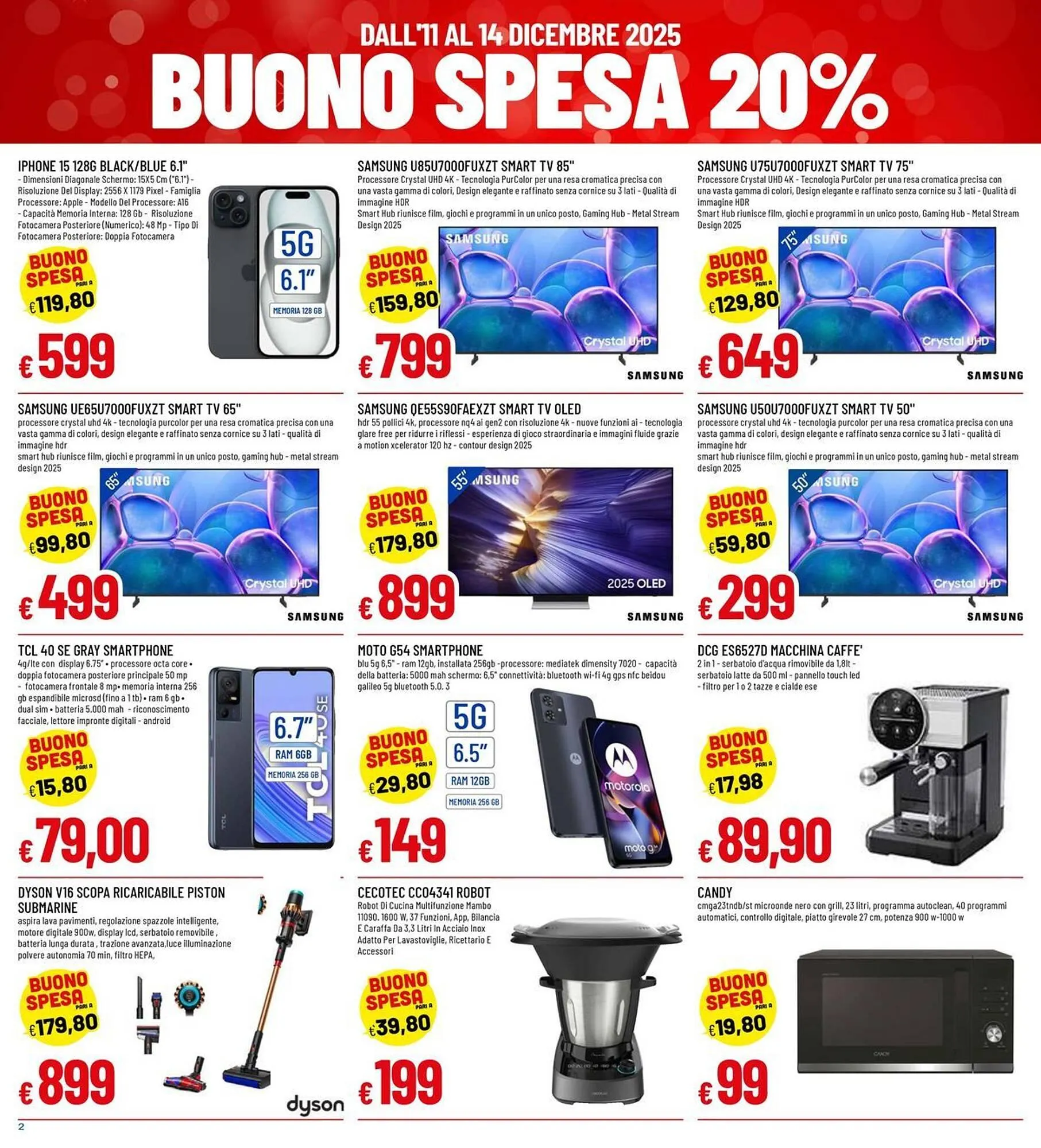 Volantino Galassia da 11 dicembre a 14 dicembre di 2025 - Pagina del volantino 2