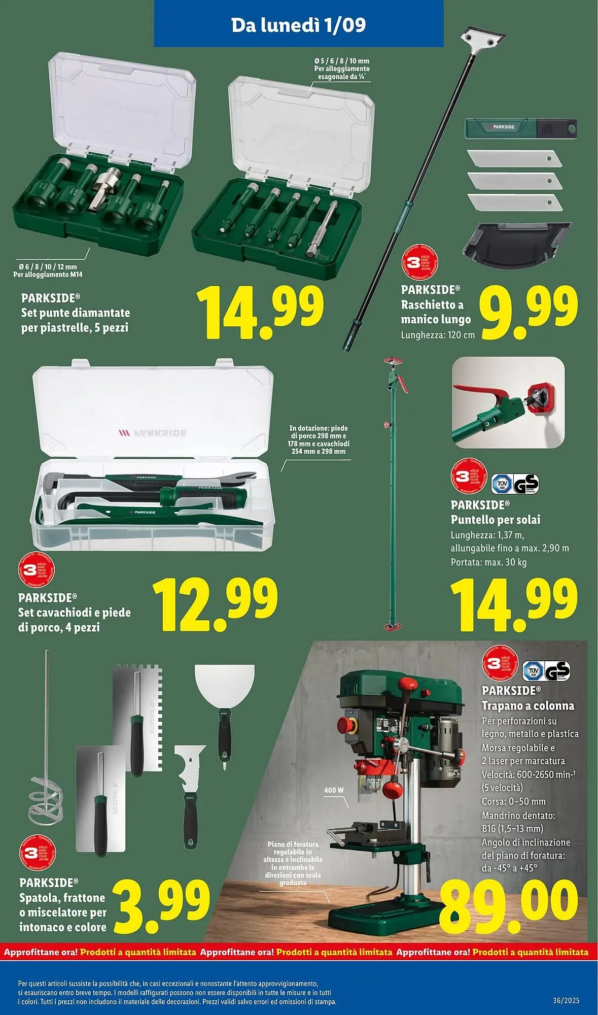 Volantino Lidl da 1 settembre a 7 settembre di 2025 - Pagina del volantino 29