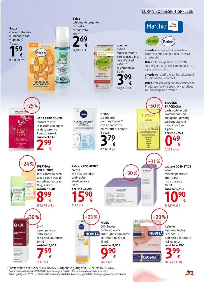 Journal da 12 settembre a 2 ottobre di 2024 - Pagina del volantino 5