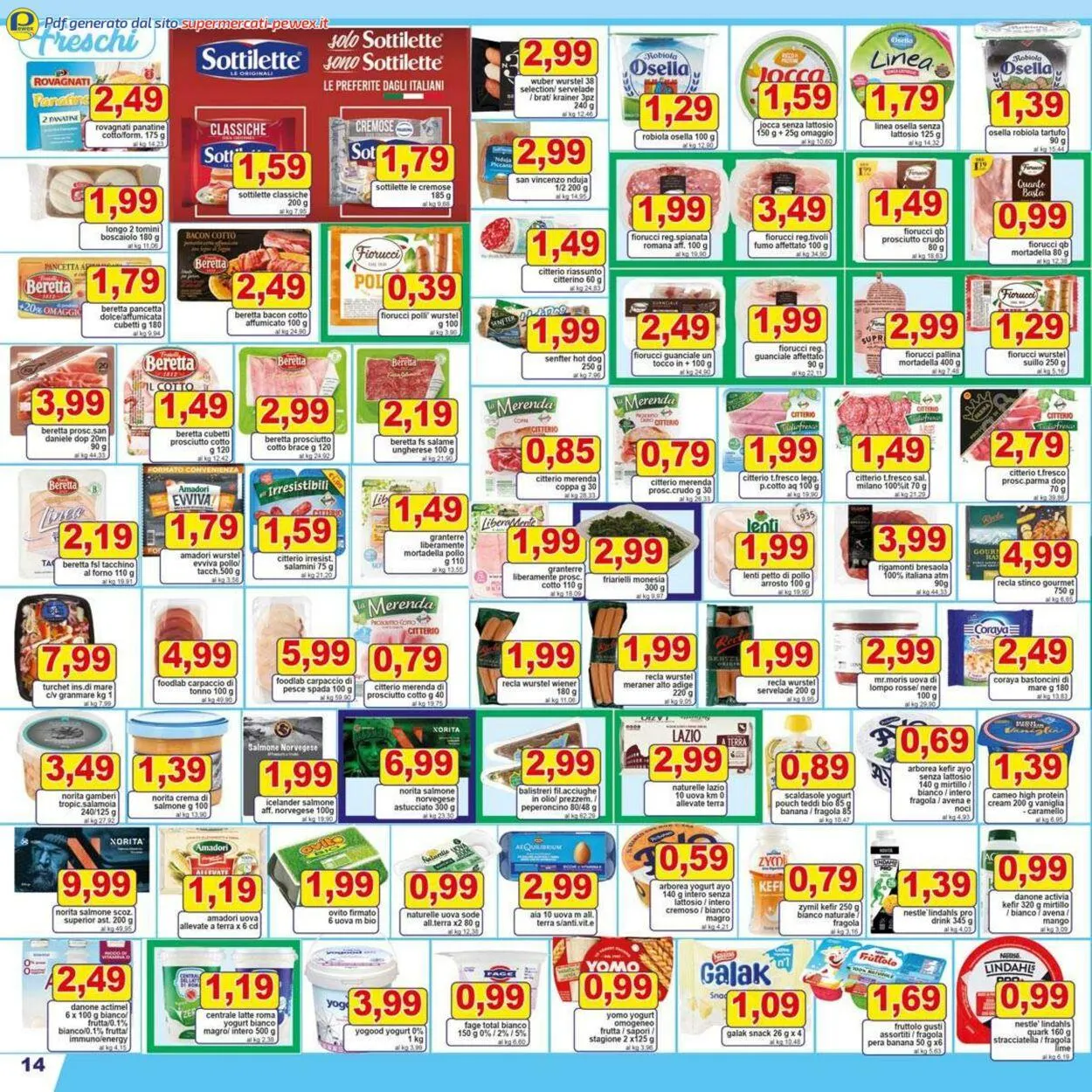 Pewex Volantino attuale da 13 maggio a 27 maggio di 2025 - Pagina del volantino 14