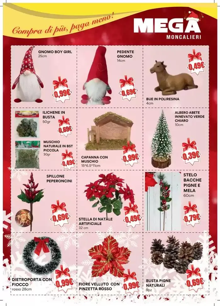Mega Moncalieri - Natale 2024 da 29 novembre a 24 dicembre di 2024 - Pagina del volantino 3