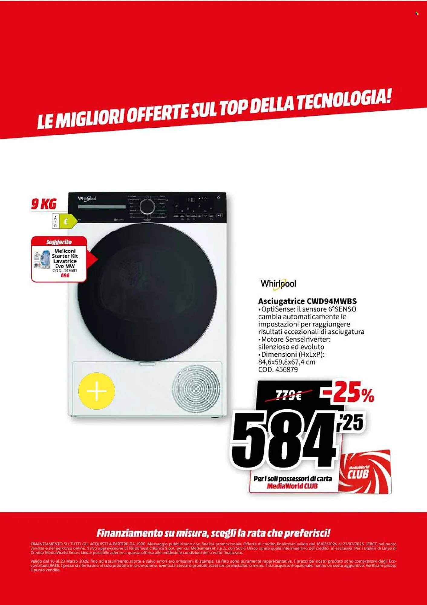 Volantino MediaWorld da 16 marzo a 23 marzo di 2026 - Pagina del volantino 45