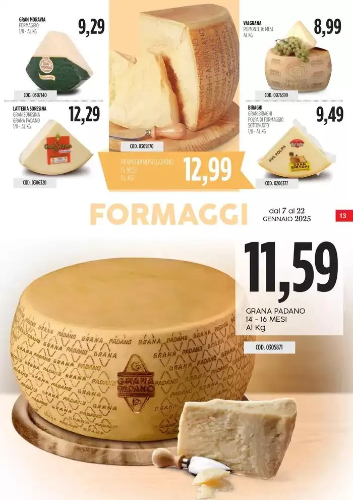 Offerte Carico Cash&Carry da 7 gennaio a 22 gennaio di 2025 - Pagina del volantino 13