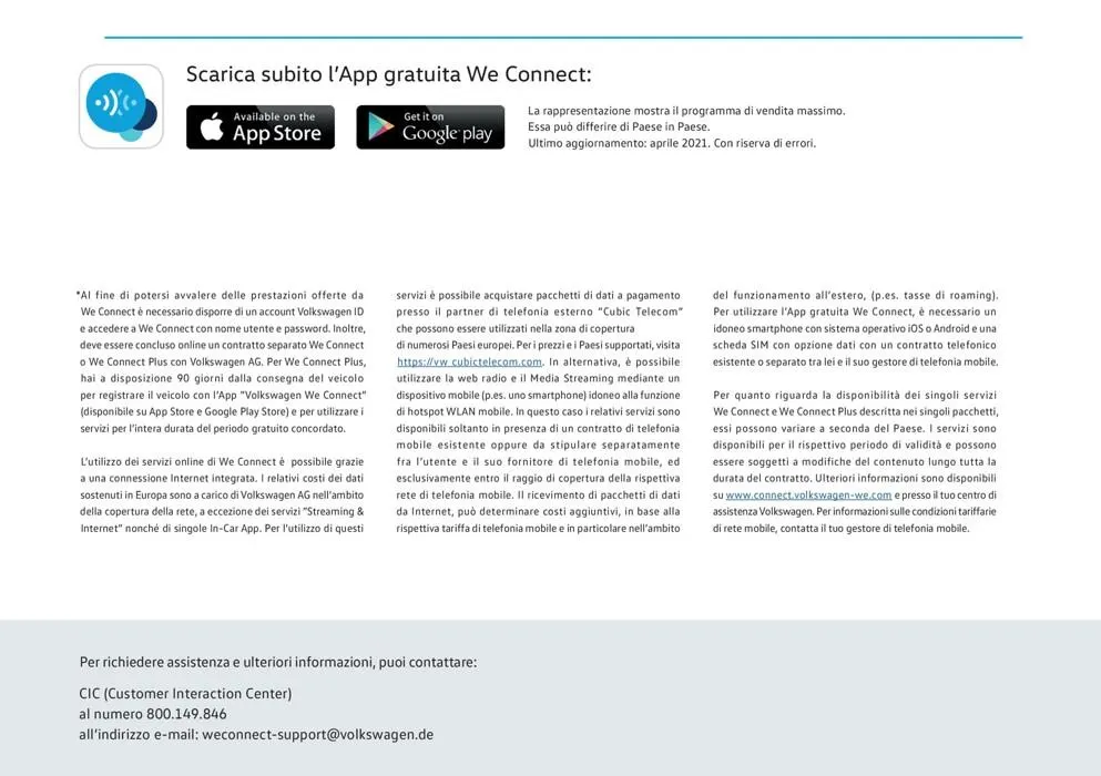 We connect da 25 agosto a 31 gennaio di 2028 - Pagina del volantino 21