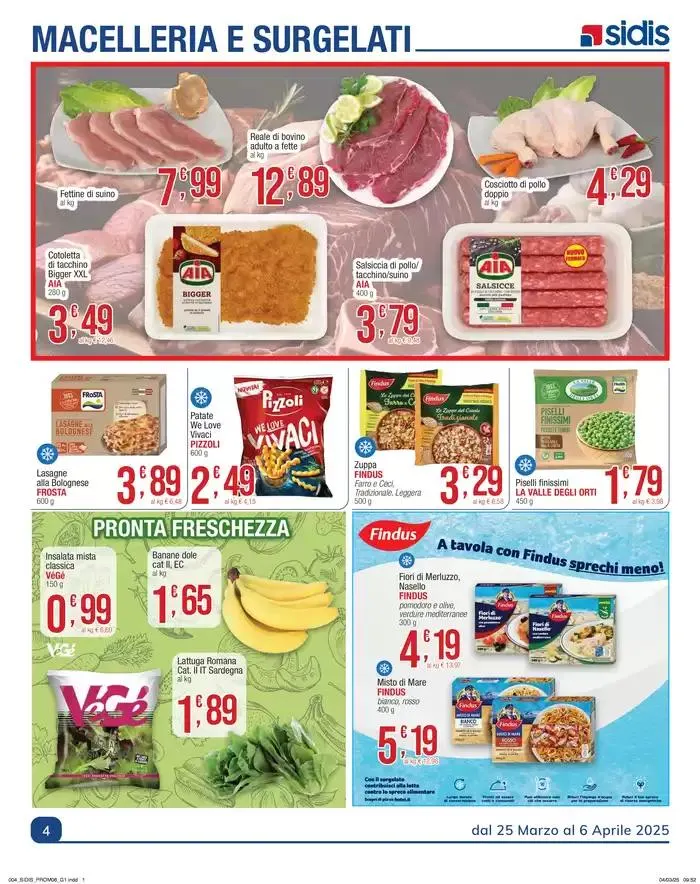 Il piacere di fare la spesa da 25 marzo a 6 aprile di 2025 - Pagina del volantino 4