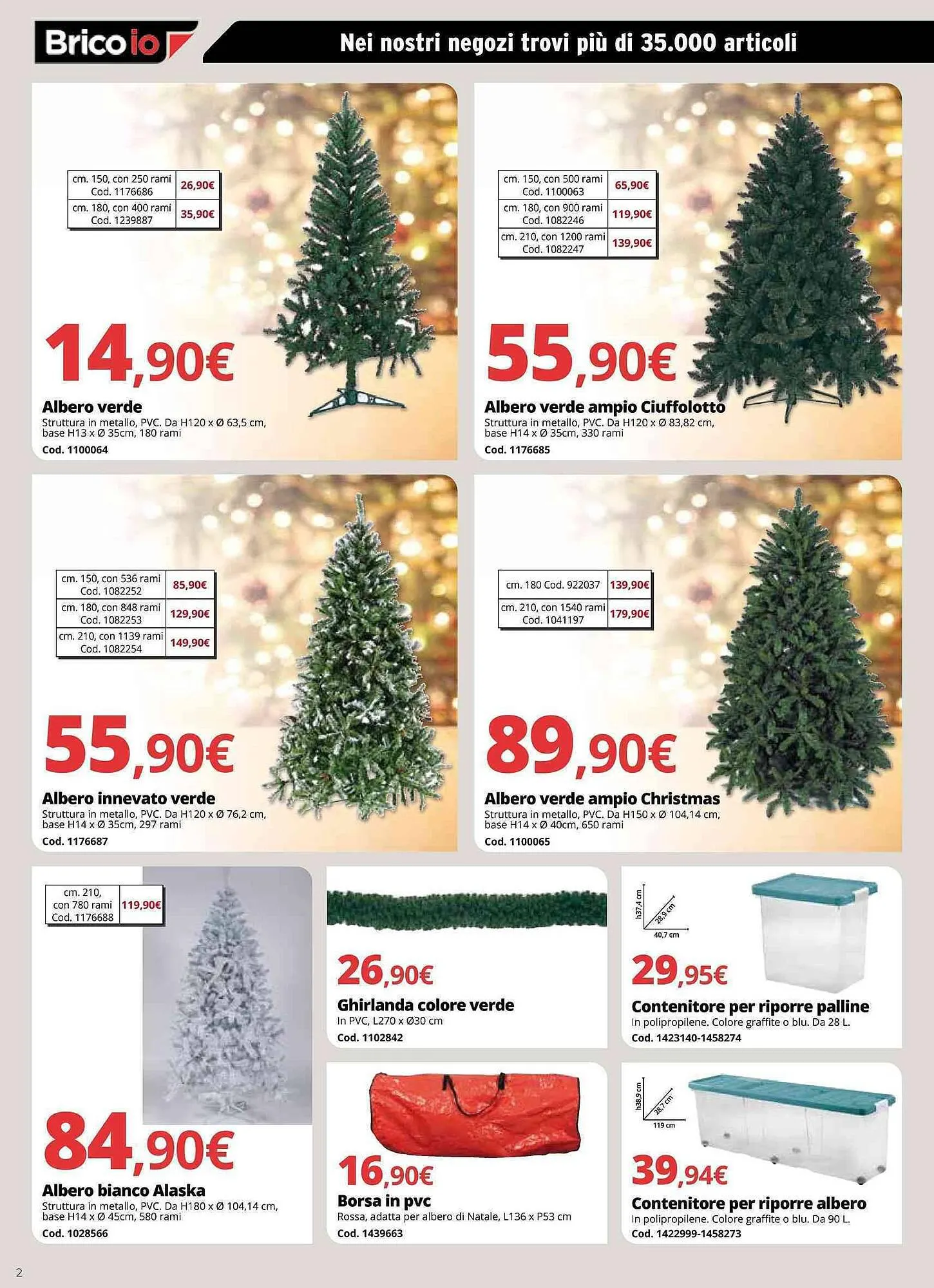 Volantino Brico Io da 17 novembre a 24 dicembre di 2023 - Pagina del volantino 2