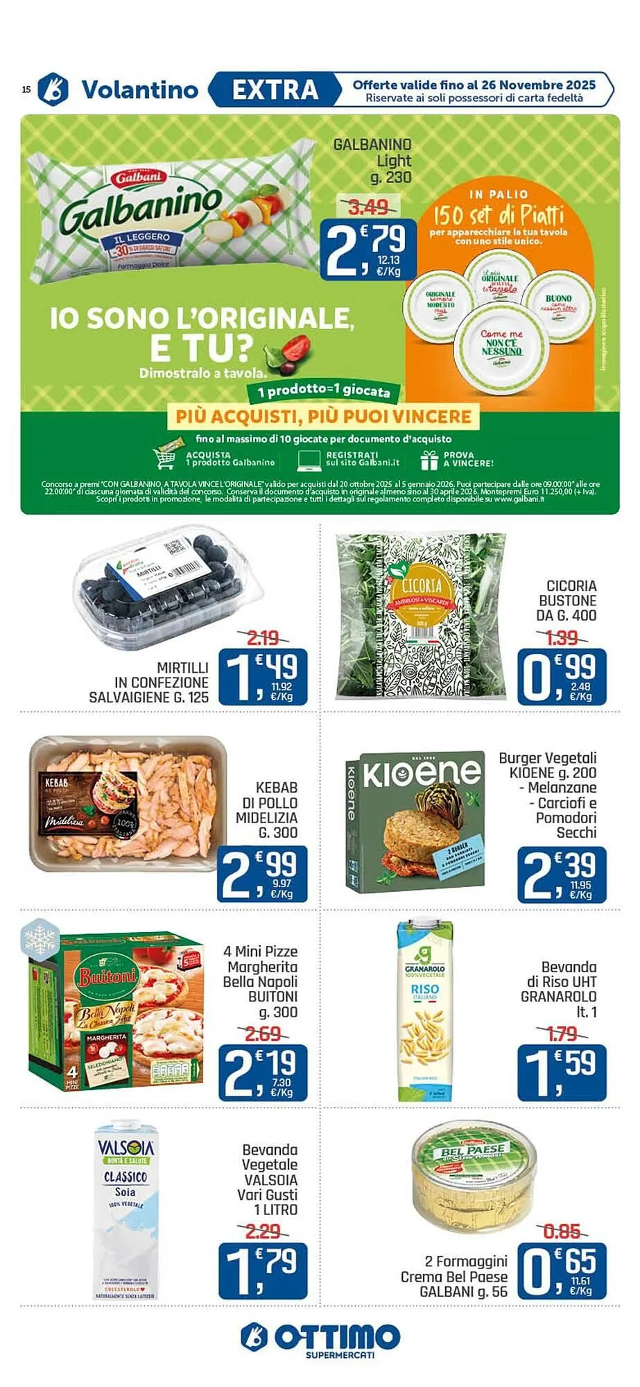 Volantino Ottimo Market da 17 novembre a 26 novembre di 2025 - Pagina del volantino 15