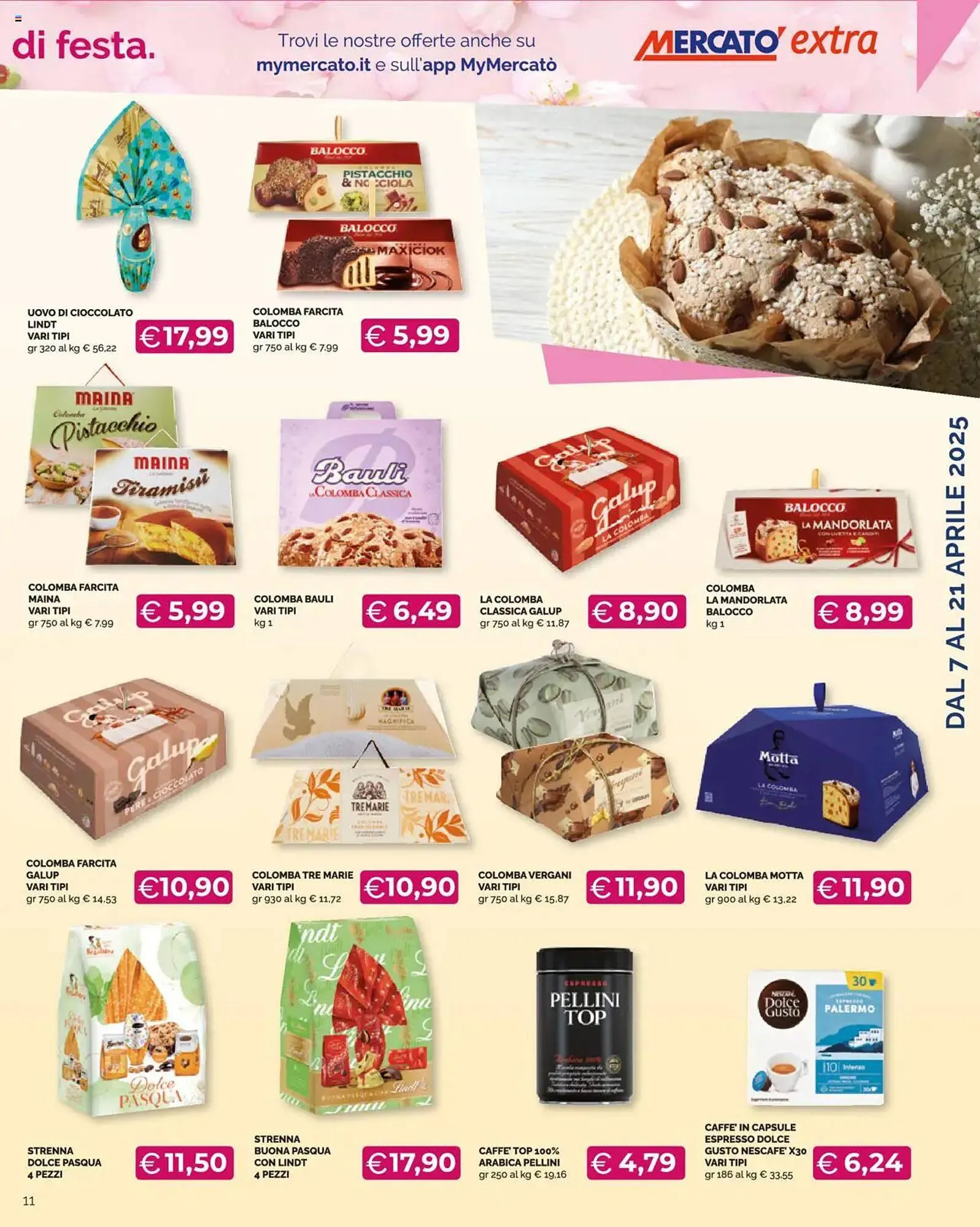 Volantino Mercatò Extra da 7 aprile a 21 aprile di 2025 - Pagina del volantino 11