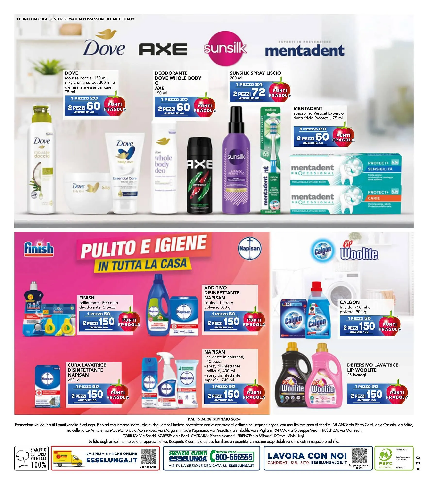 Volantino Esselunga da 15 gennaio a 11 marzo di 2026 - Pagina del volantino 12