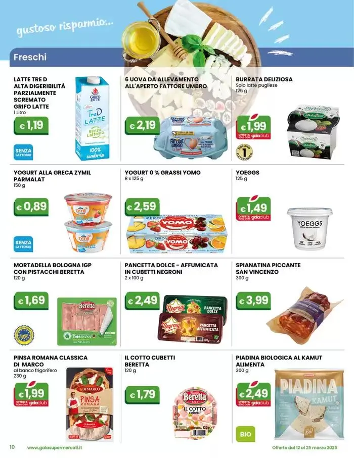 Offerte di Primavera da 12 marzo a 25 marzo di 2025 - Pagina del volantino 10