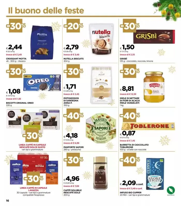 Dal 28 novembre all’11 dicembre 2024 da 28 novembre a 11 dicembre di 2024 - Pagina del volantino 16