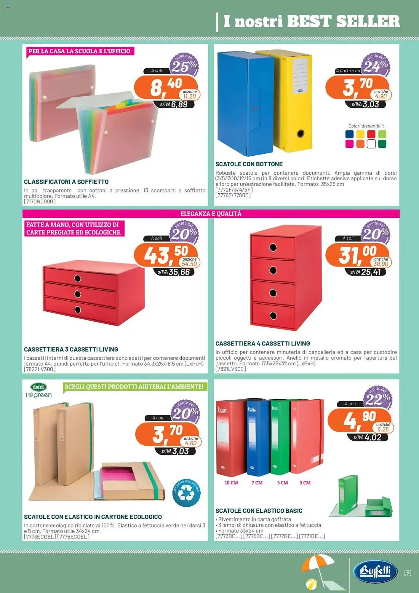 Volantino Buffetti da 1 maggio a 30 giugno di 2025 - Pagina del volantino 9