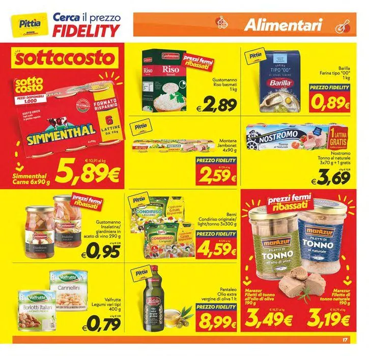 Sottocosto da 25 giugno a 3 luglio di 2024 - Pagina del volantino 17