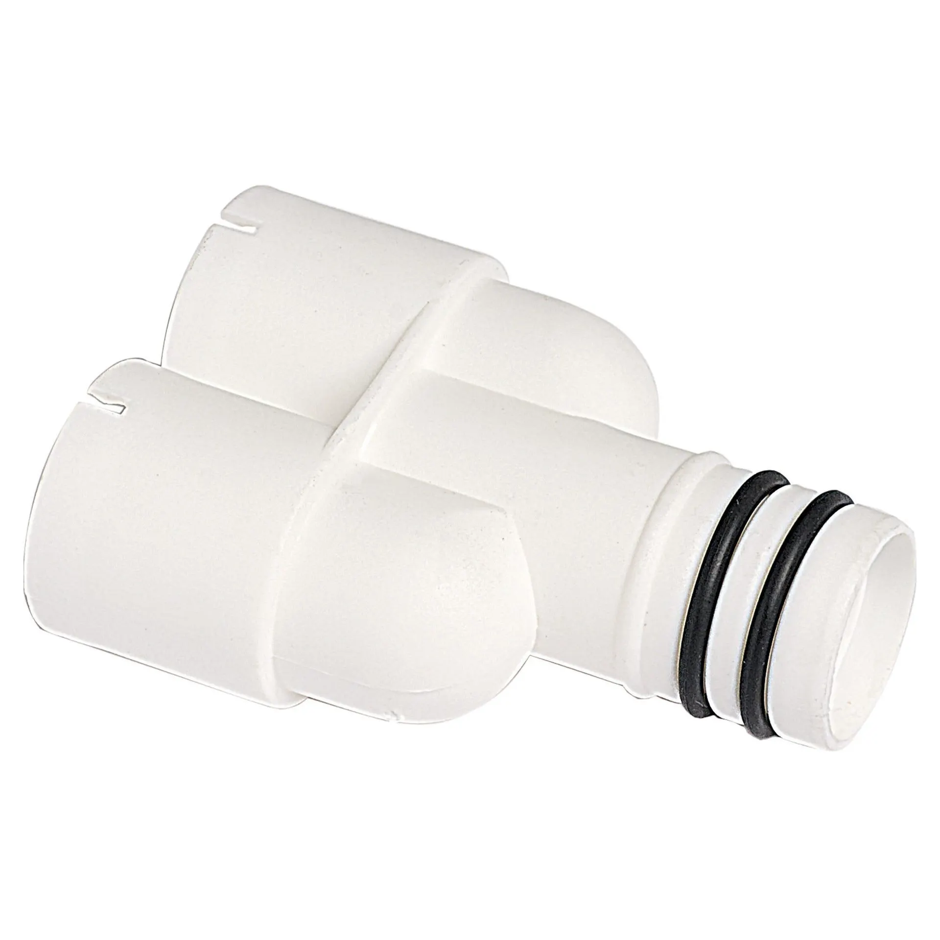 Raccordo centrale a 3 vie per tubi Ø 16/18 mm con guarnizioni per scarico condensa