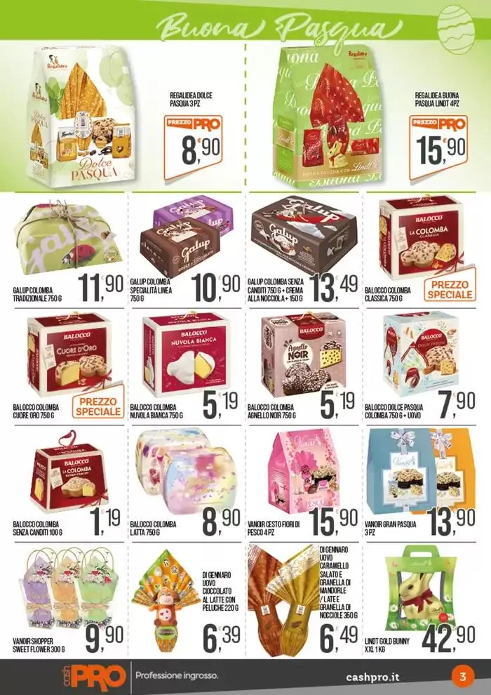 Buona pasqua a prezzi convenienti! da 7 aprile a 27 aprile di 2025 - Pagina del volantino 3