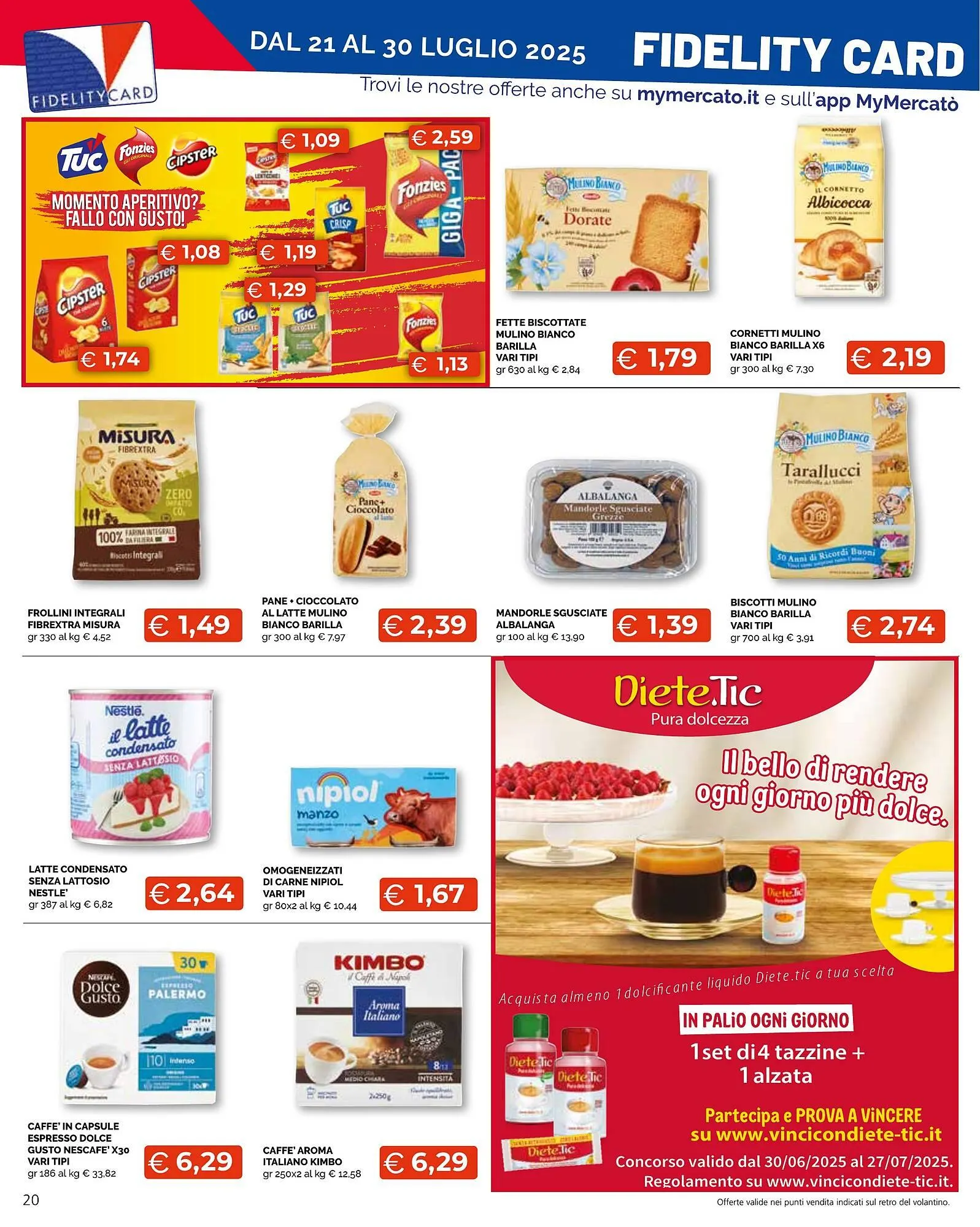 Volantino Mercatò Big da 21 luglio a 30 luglio di 2025 - Pagina del volantino 20