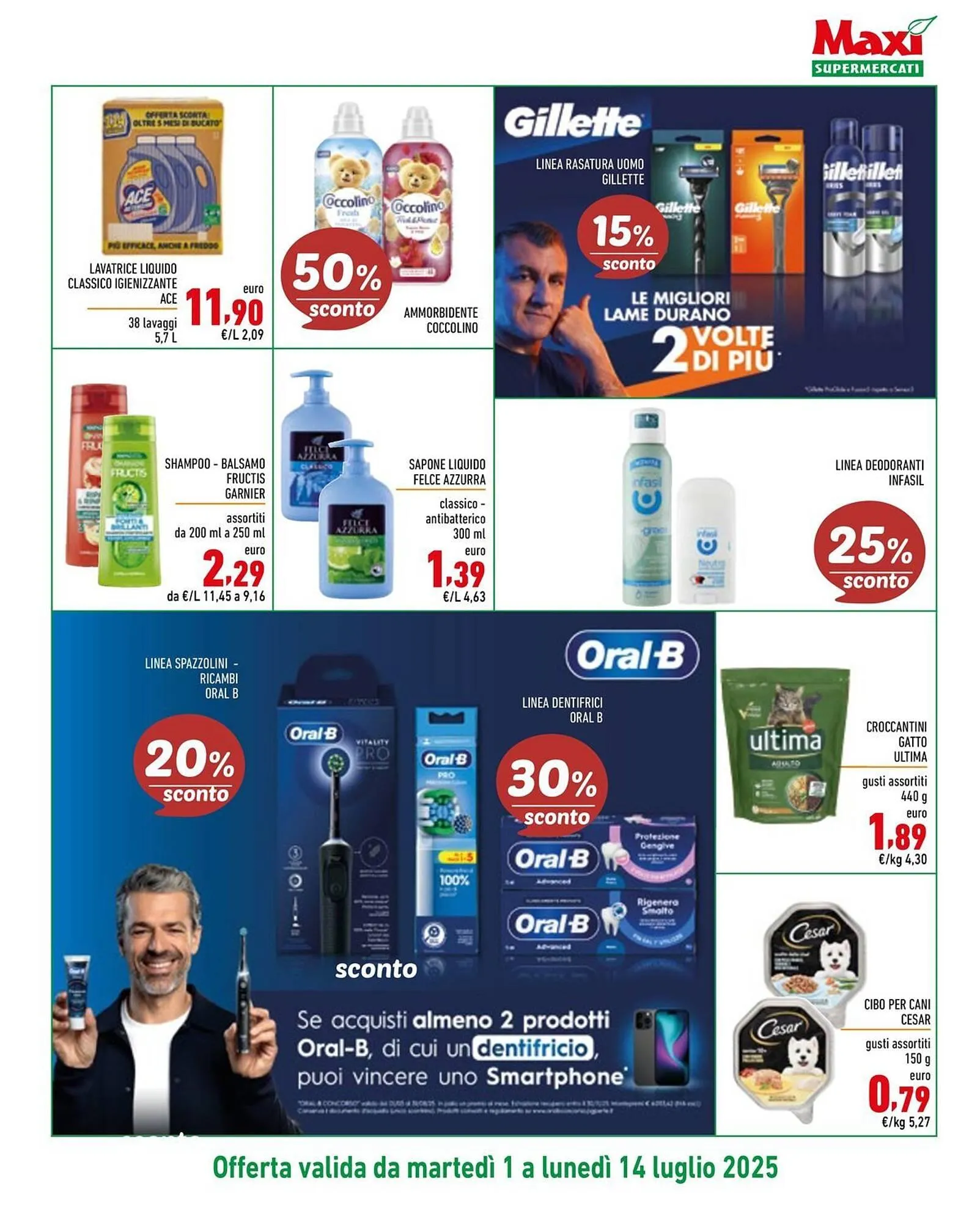Volantino Maxi Supermercati da 1 luglio a 14 luglio di 2025 - Pagina del volantino 15