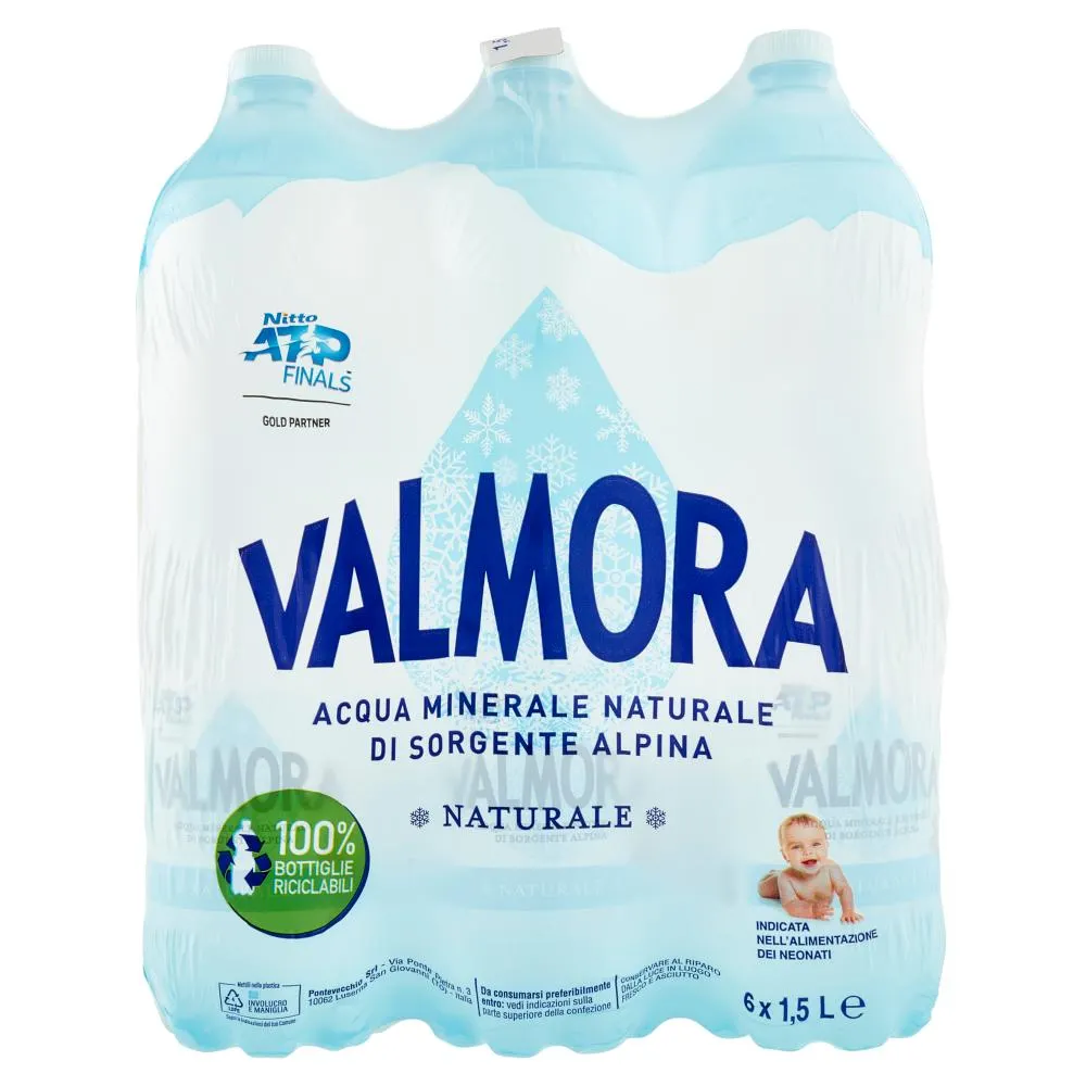 Valmora Naturale 6 x 1,5 L