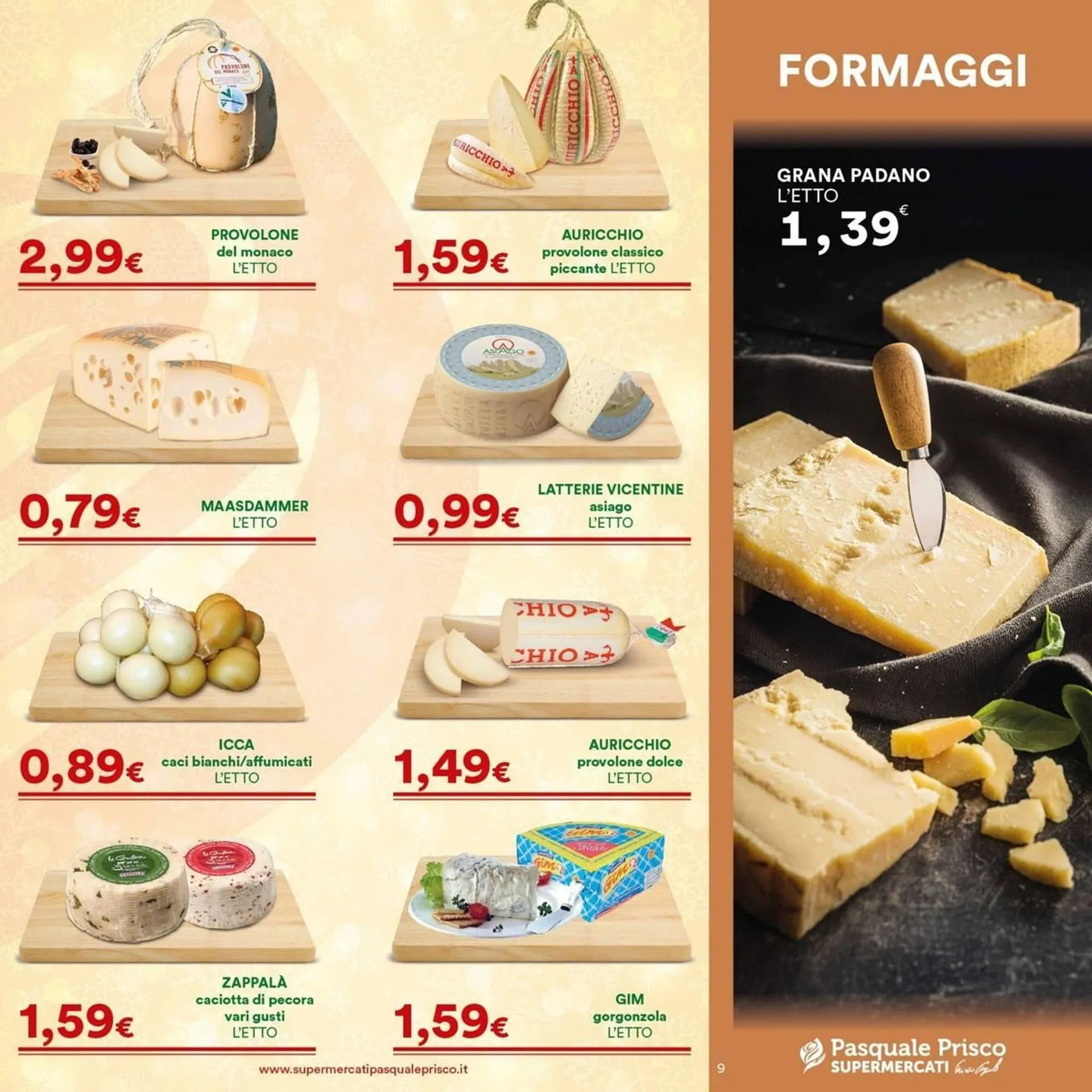 Volantino Supermercati Pasquale Prisco da 1 dicembre a 14 dicembre di 2025 - Pagina del volantino 9