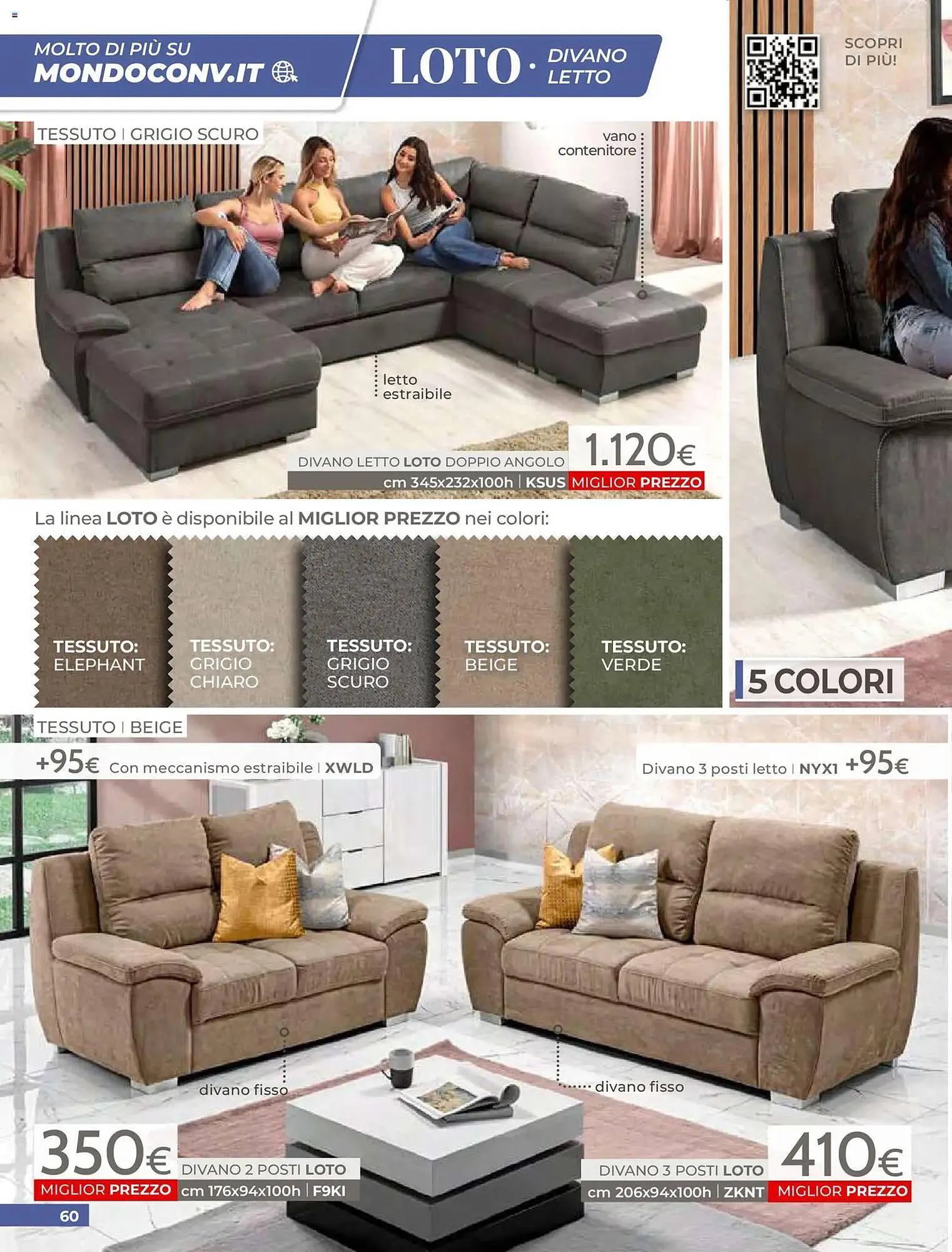 Volantino Mondo Convenienza da 1 aprile a 30 giugno di 2026 - Pagina del volantino 62