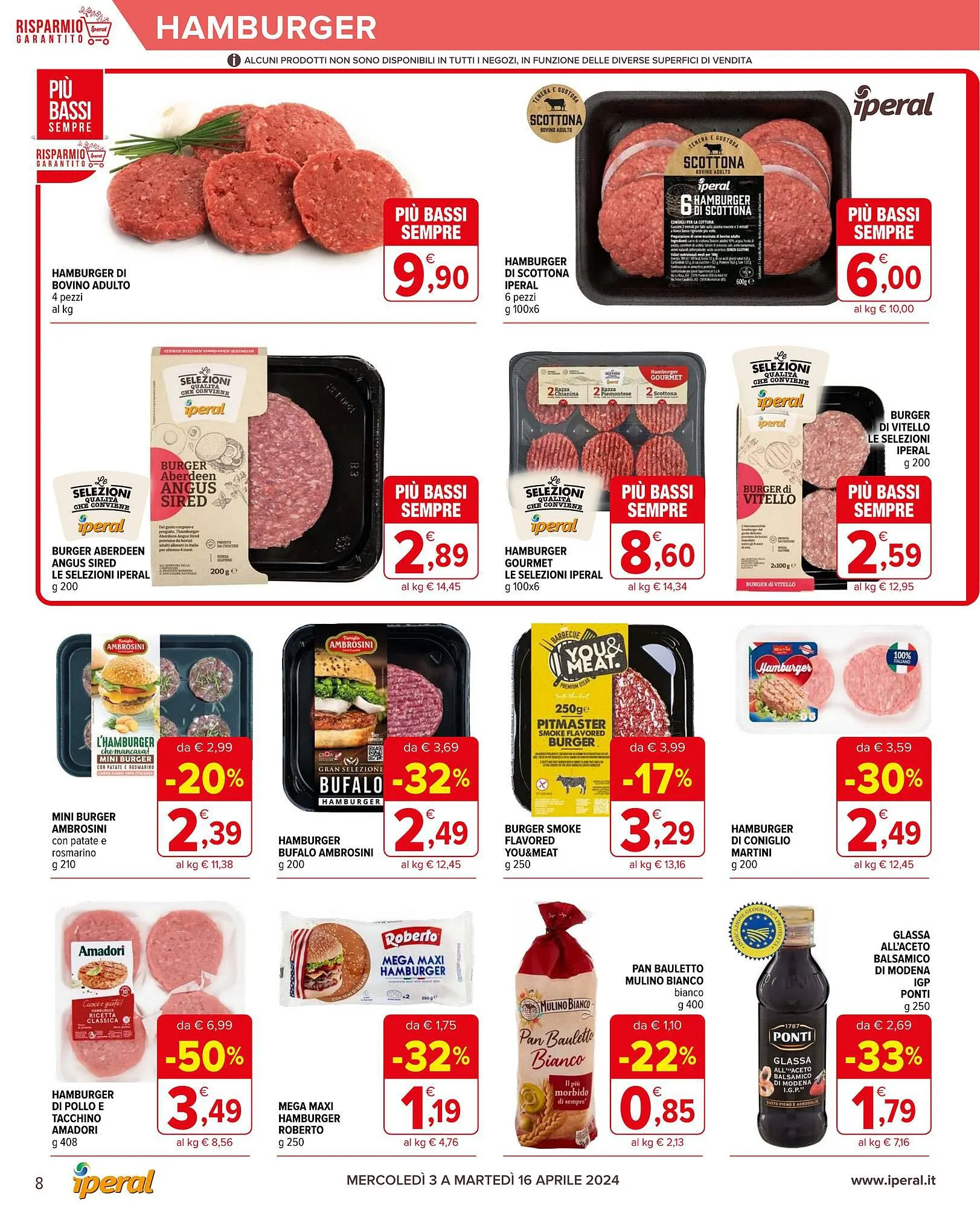 Volantino Iperal da 3 aprile a 16 aprile di 2024 - Pagina del volantino 8