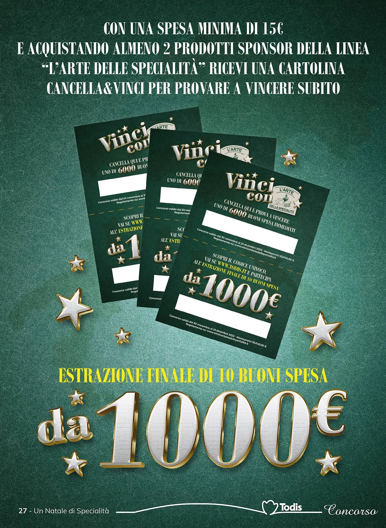 Volantino Todis da 30 ottobre a 25 dicembre di 2023 - Pagina del volantino 27