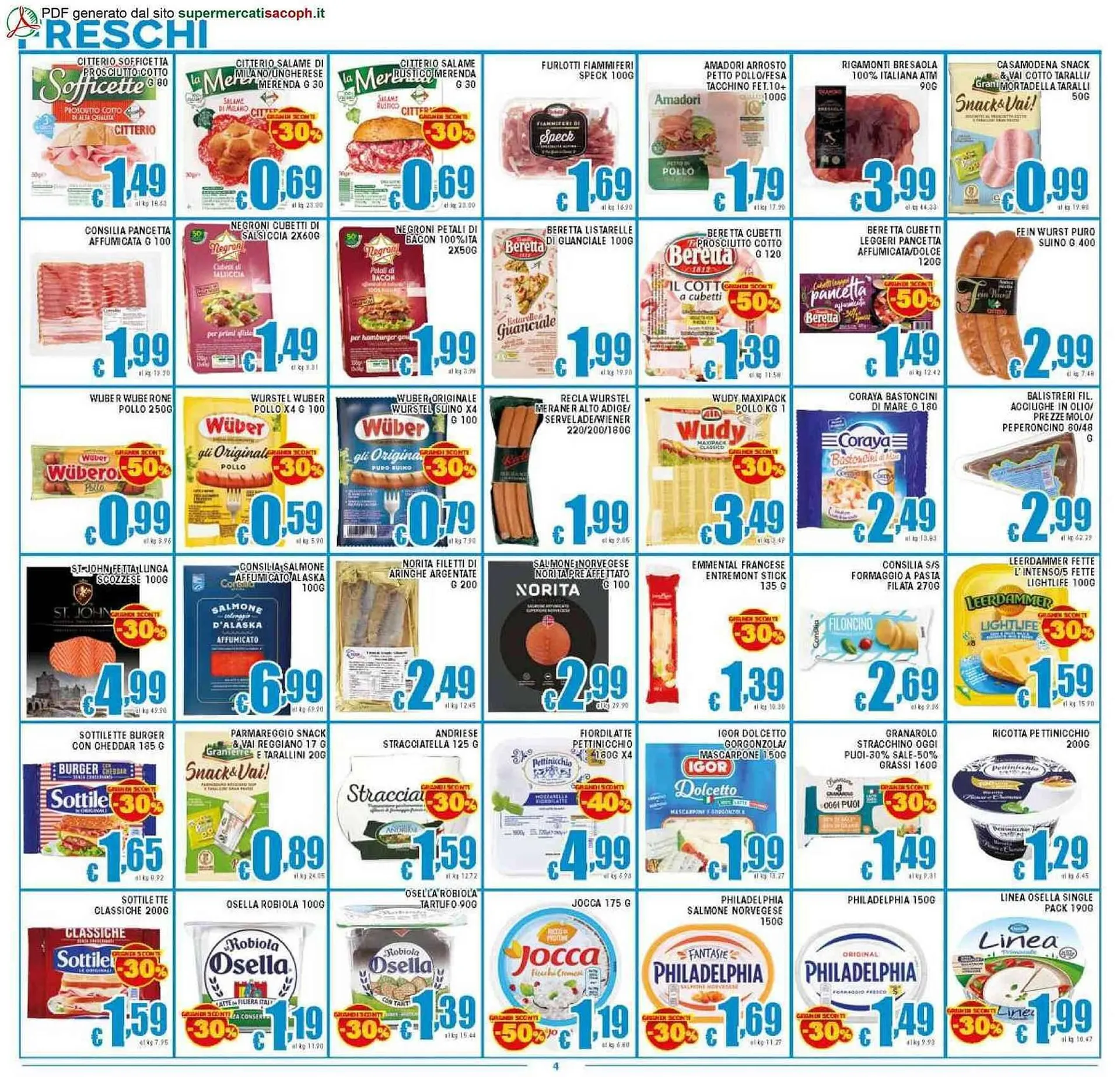 Volantino Sacoph da 7 novembre a 17 novembre di 2025 - Pagina del volantino 4