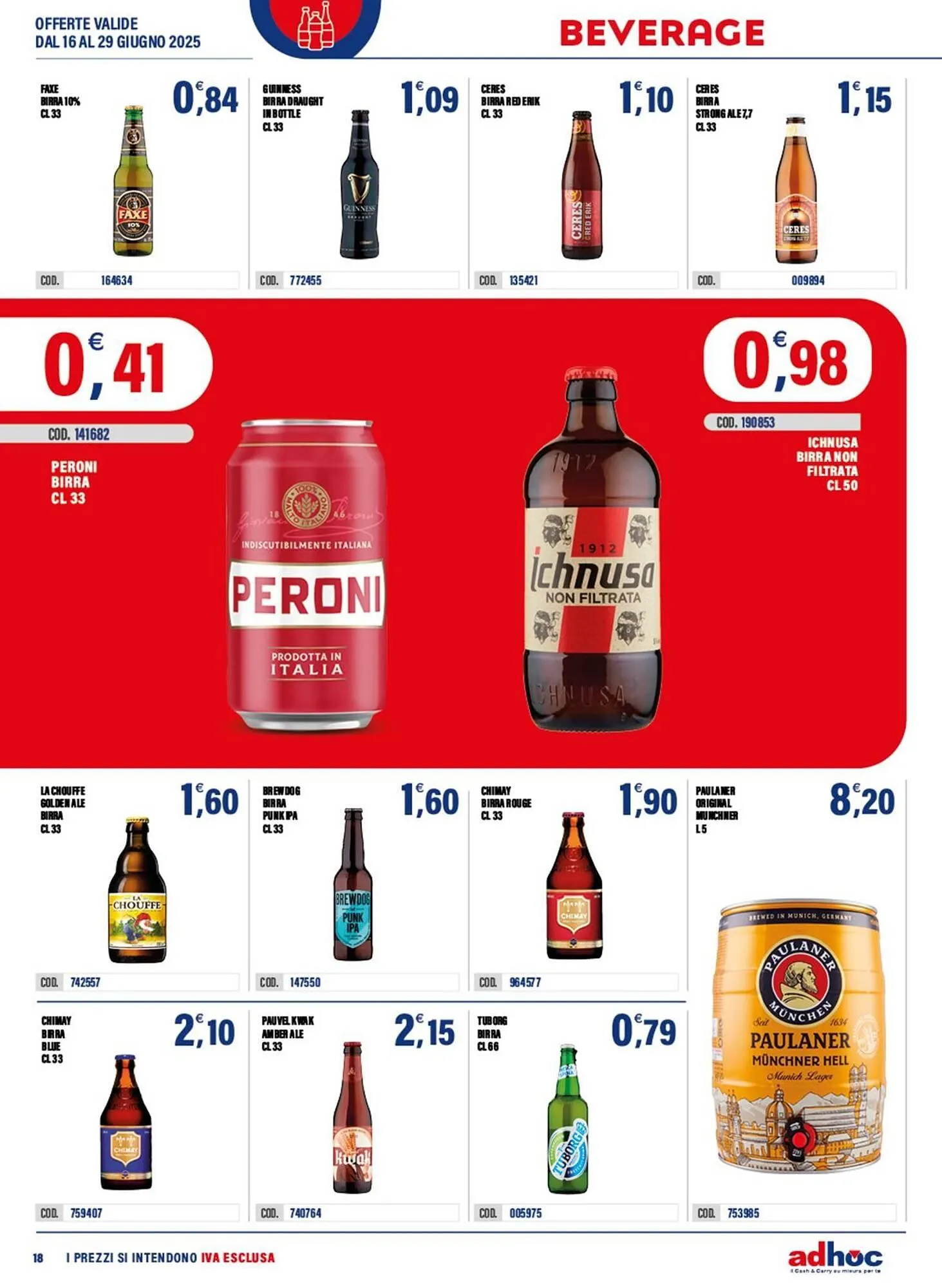 Volantino Adhoc da 16 giugno a 29 giugno di 2025 - Pagina del volantino 18