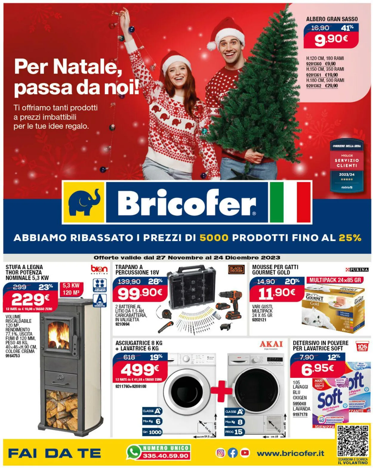 Bricofer - Perugia Volantino attuale da 24 gennaio a 7 febbraio di 2024 - Pagina del volantino 1