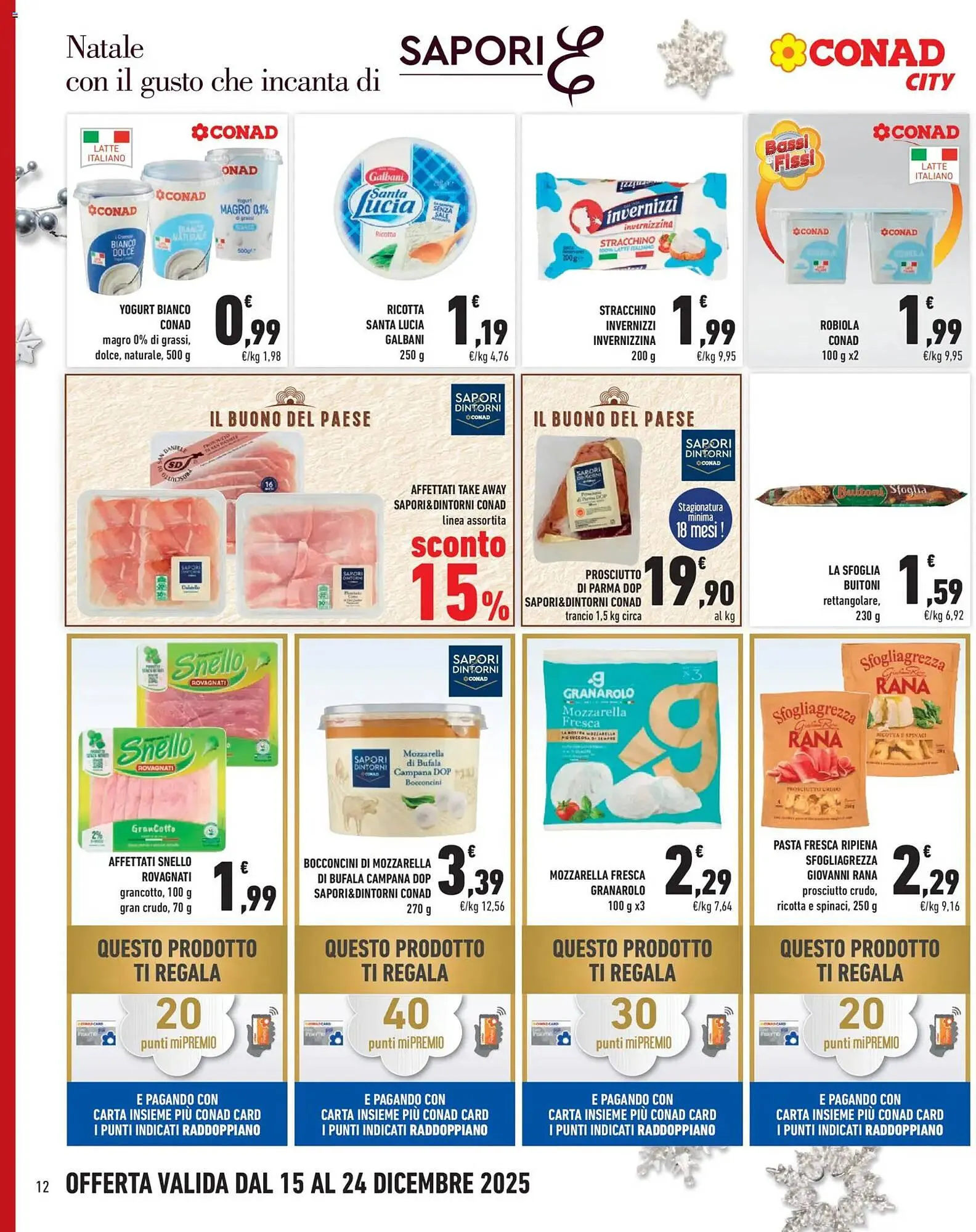 Volantino Conad da 15 dicembre a 24 dicembre di 2025 - Pagina del volantino 12