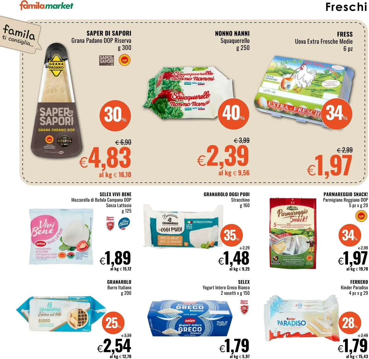 Famila Volantino attuale da 17 luglio a 30 luglio di 2025 - Pagina del volantino 6