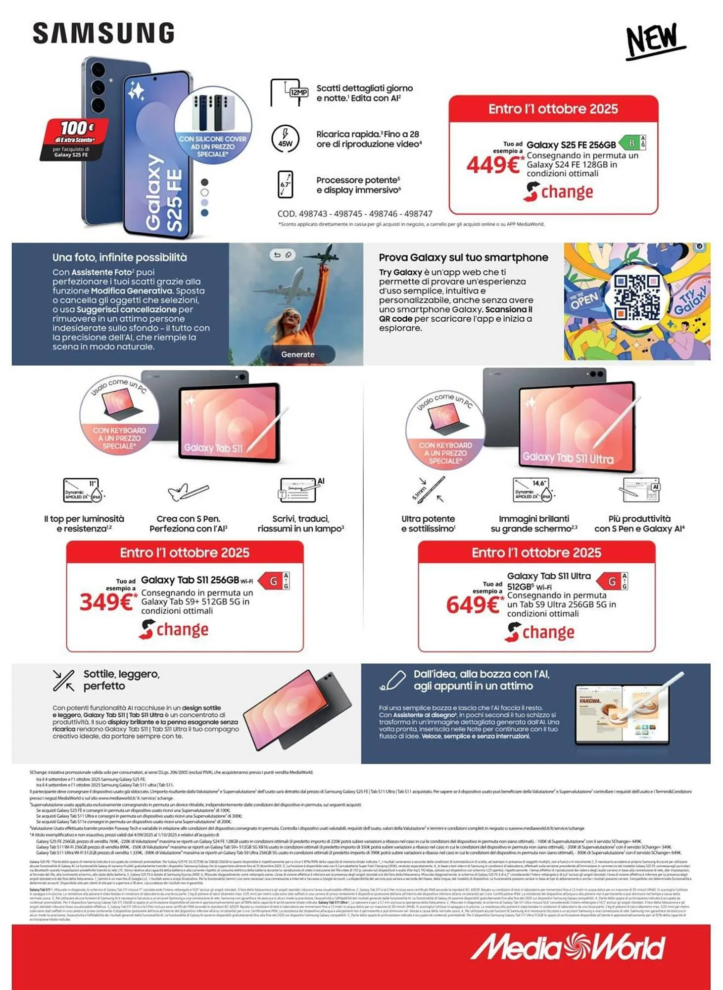 Volantino MediaWorld da 15 settembre a 25 settembre di 2025 - Pagina del volantino 39