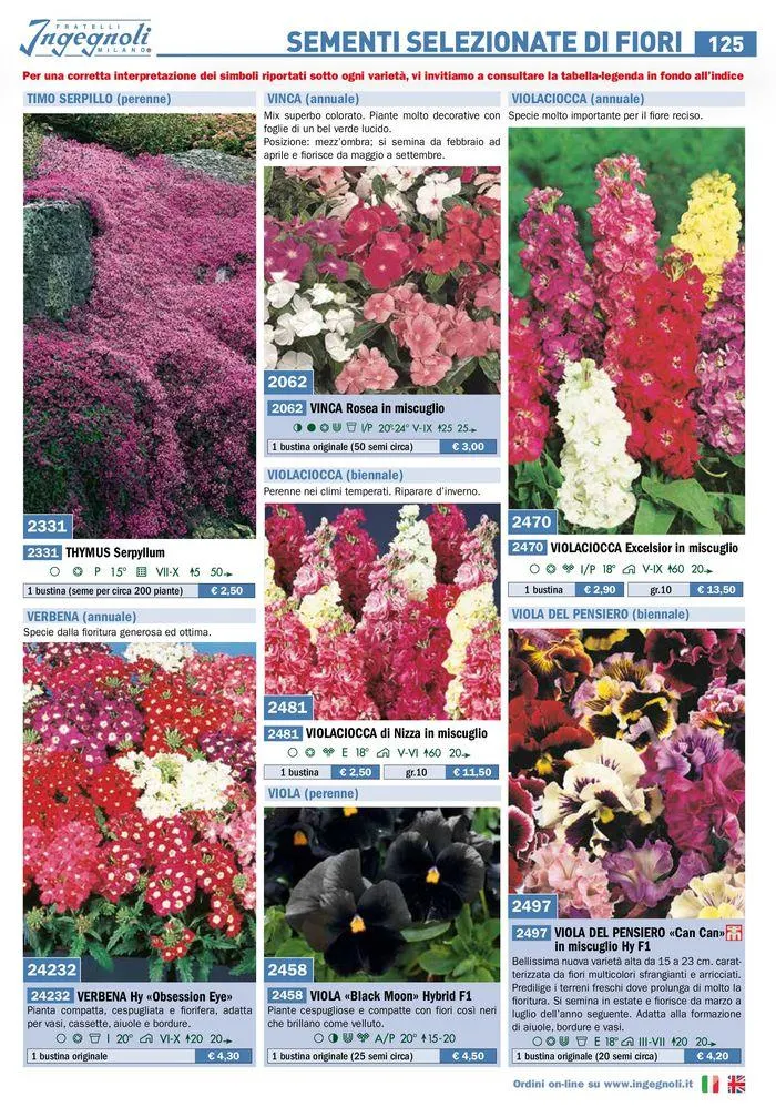 Sementi da fiore da 25 marzo a 31 dicembre di 2024 - Pagina del volantino 23
