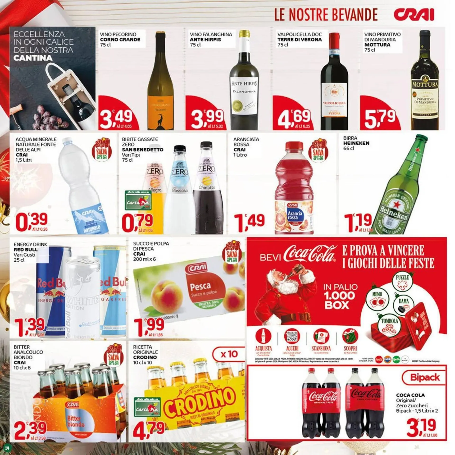 Volantino Crai da 18 dicembre a 31 dicembre di 2025 - Pagina del volantino 14