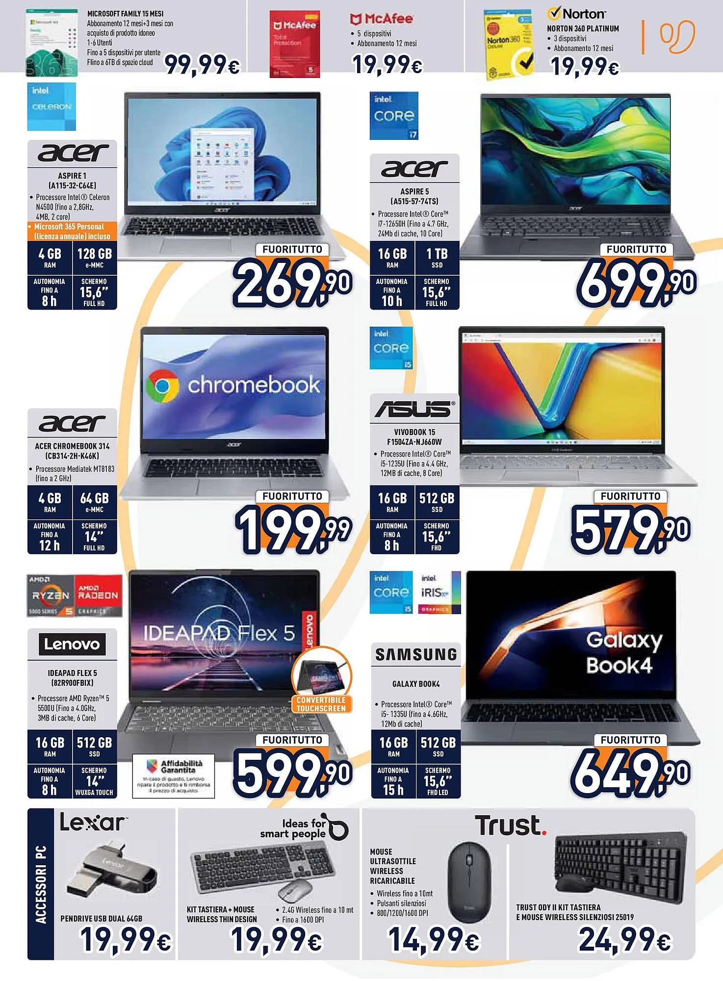 Volantino Unieuro da 13 agosto a 21 agosto di 2024 - Pagina del volantino 9