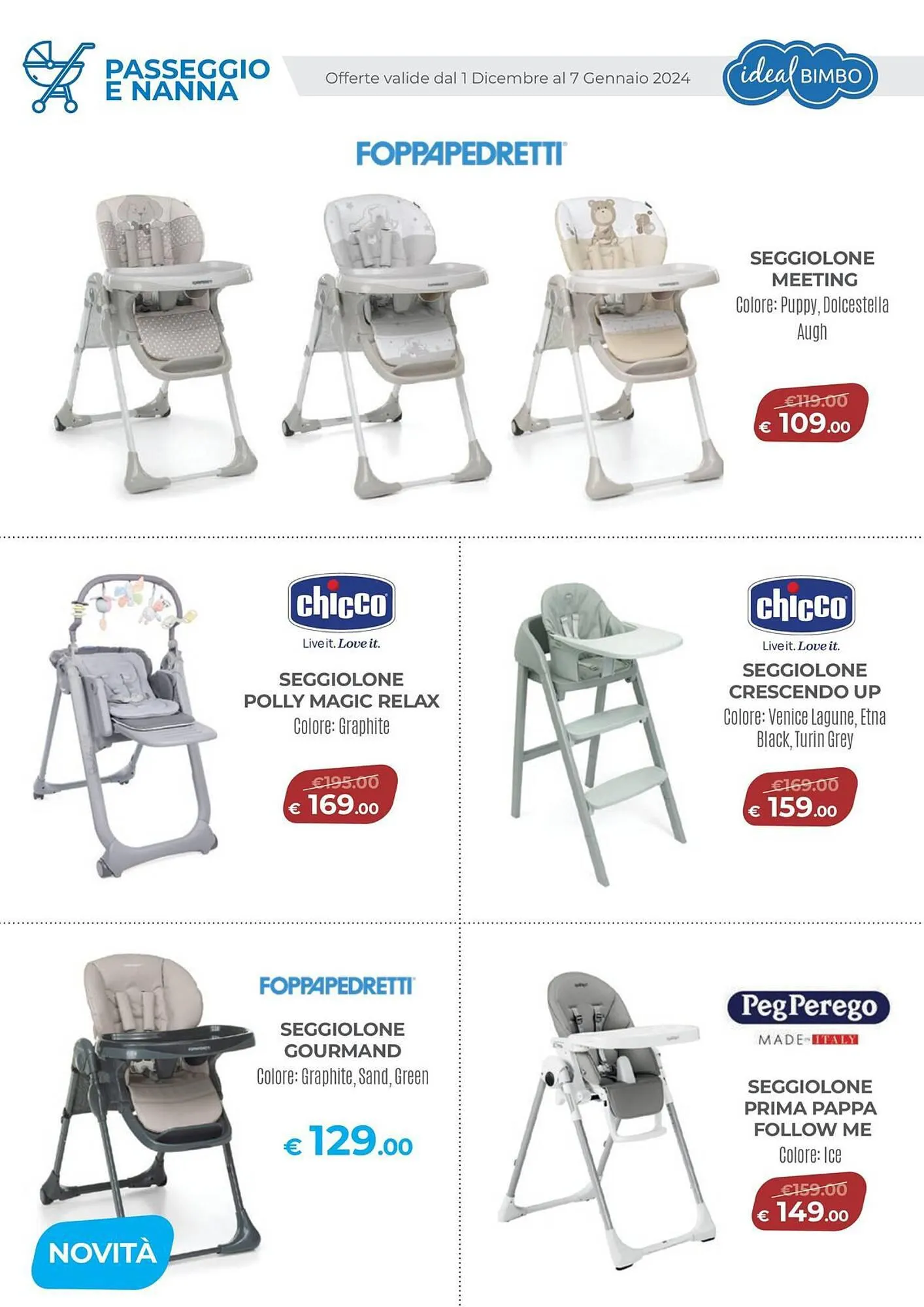 Volantino Ideal Bimbo da 1 dicembre a 7 gennaio di 2024 - Pagina del volantino 69