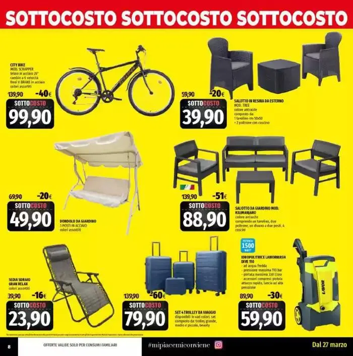 Sottocosto da 28 marzo a 5 aprile di 2025 - Pagina del volantino 8