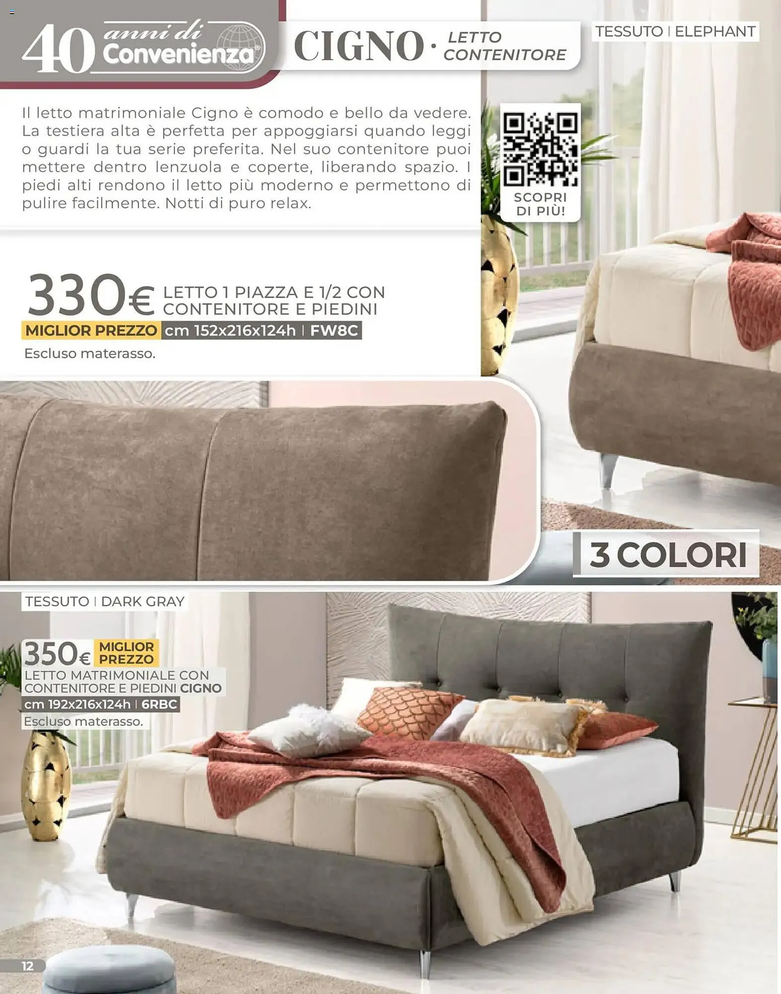 Volantino Mondo Convenienza da 4 gennaio a 31 gennaio di 2026 - Pagina del volantino 12