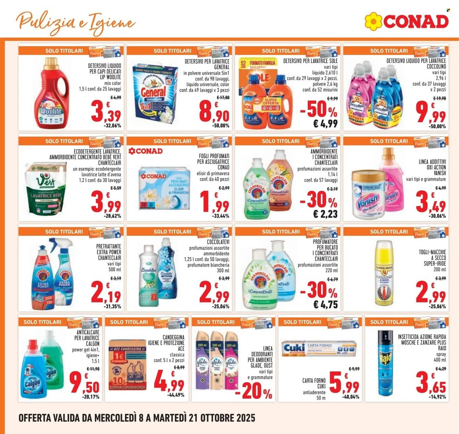 Volantino Conad da 8 ottobre a 21 ottobre di 2025 - Pagina del volantino 18