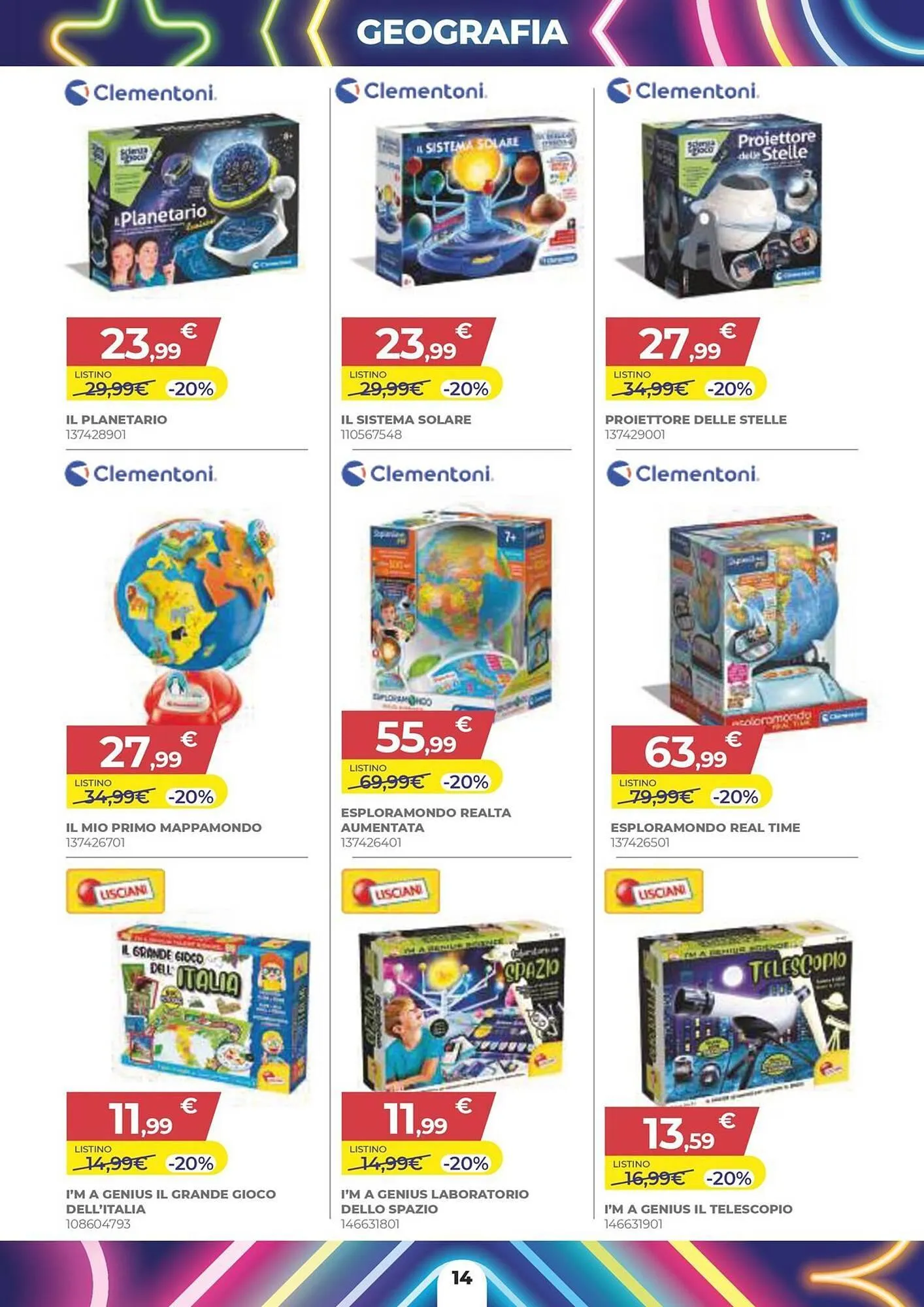 Volantino Toys Center da 28 agosto a 28 settembre di 2025 - Pagina del volantino 14