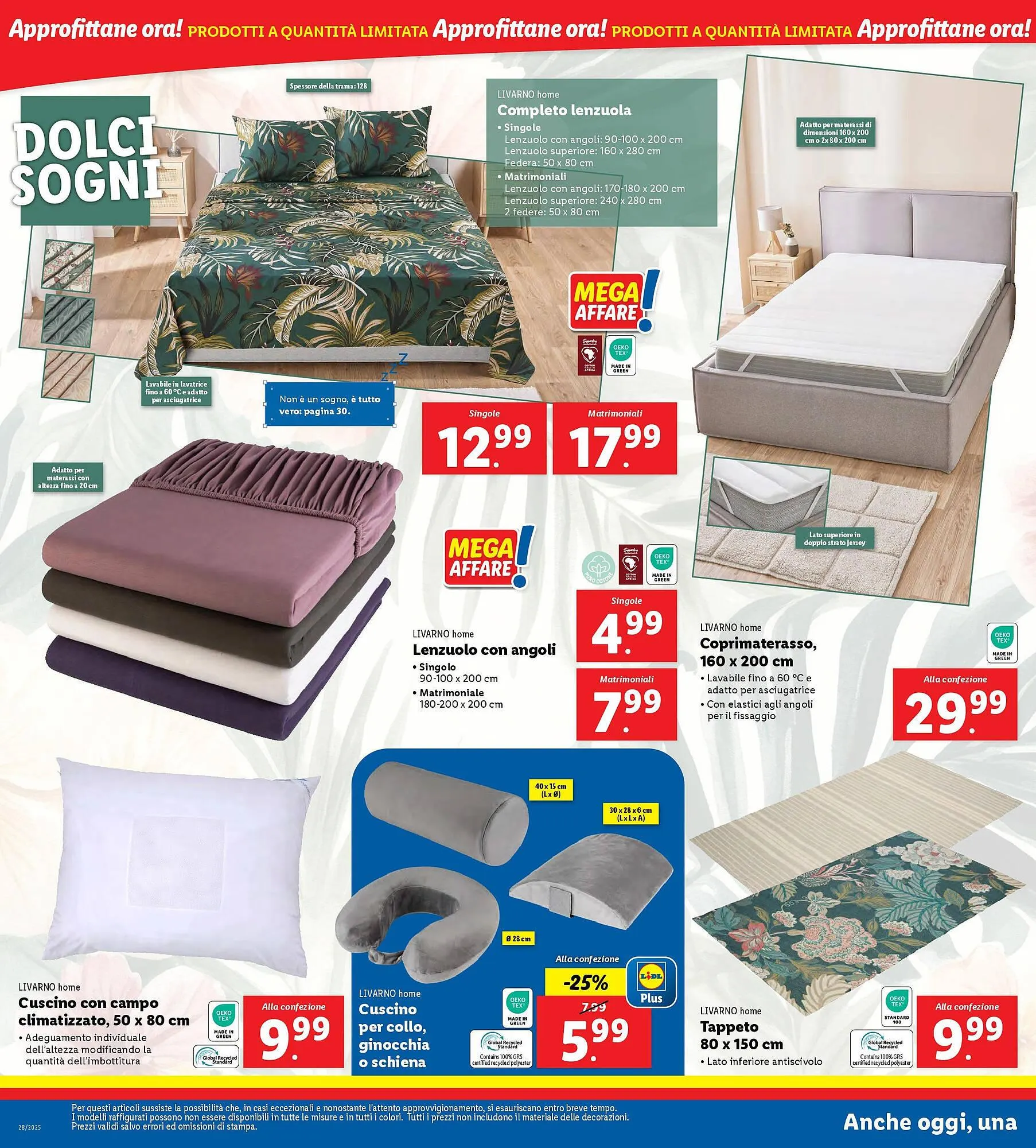 Volantino Lidl da 3 luglio a 13 luglio di 2025 - Pagina del volantino 28