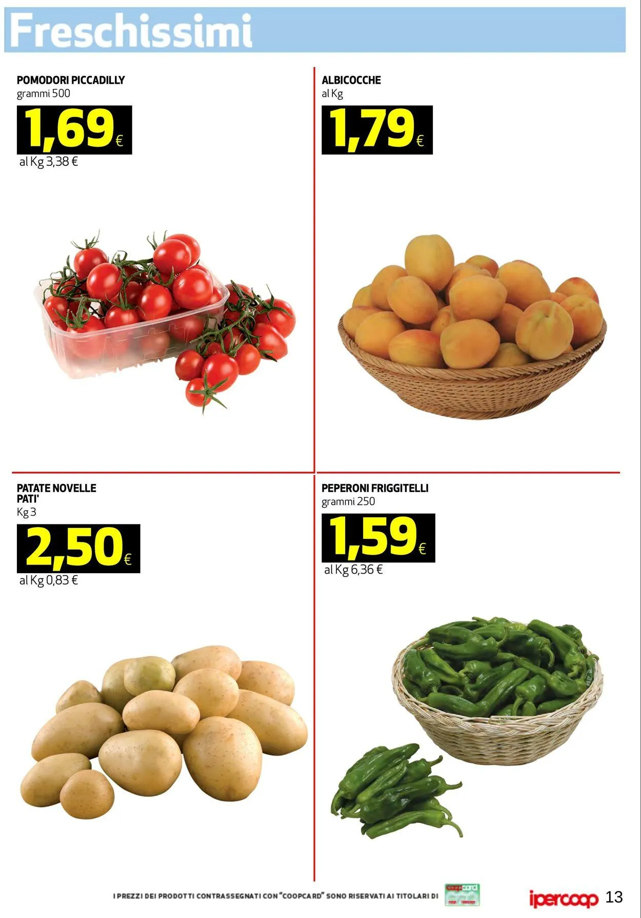 Coop Volantino attuale da 4 giugno a 12 giugno di 2025 - Pagina del volantino 13