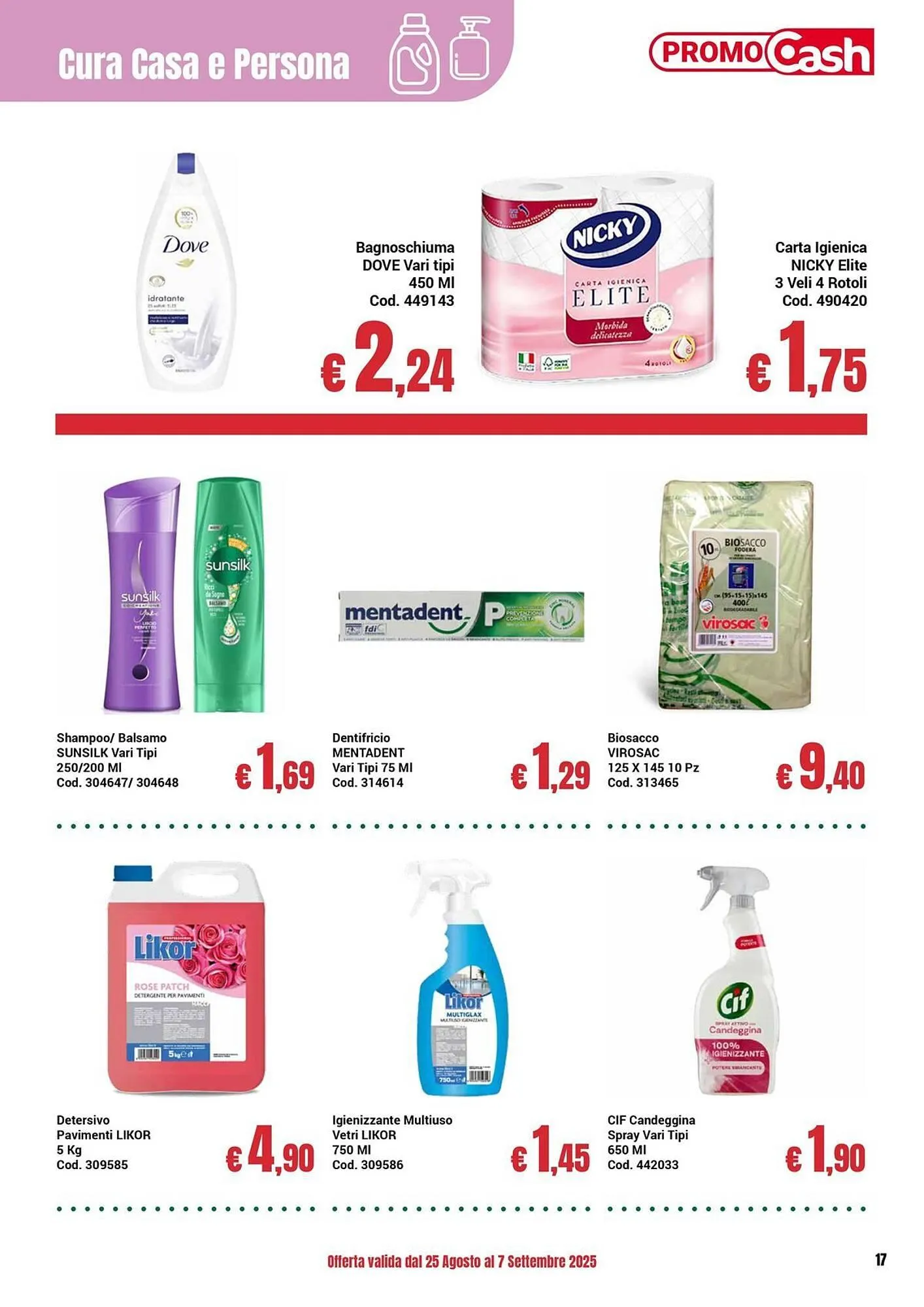 Volantino Centro Cash da 25 agosto a 7 settembre di 2025 - Pagina del volantino 17