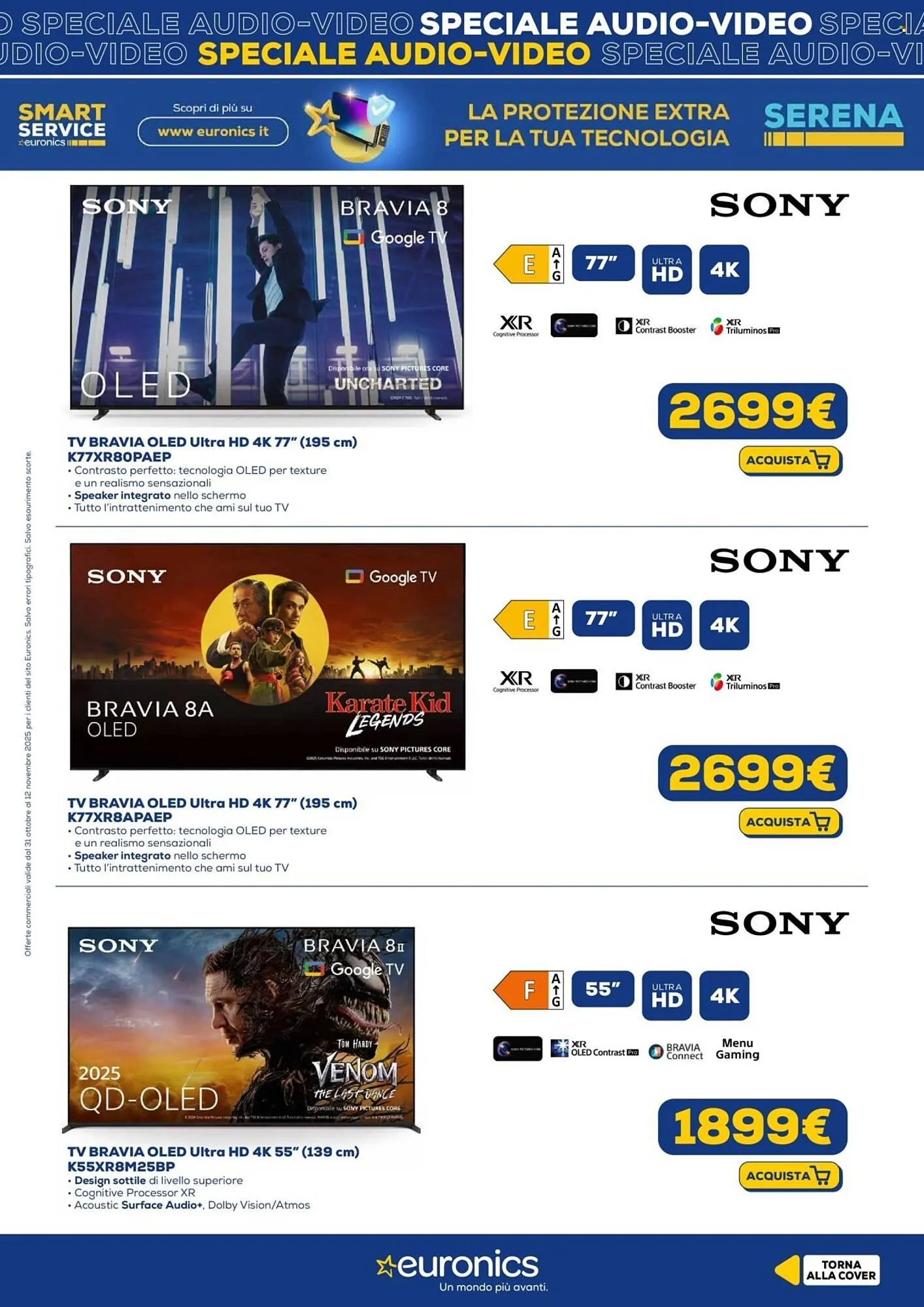 Volantino Euronics da 31 ottobre a 12 novembre di 2025 - Pagina del volantino 6
